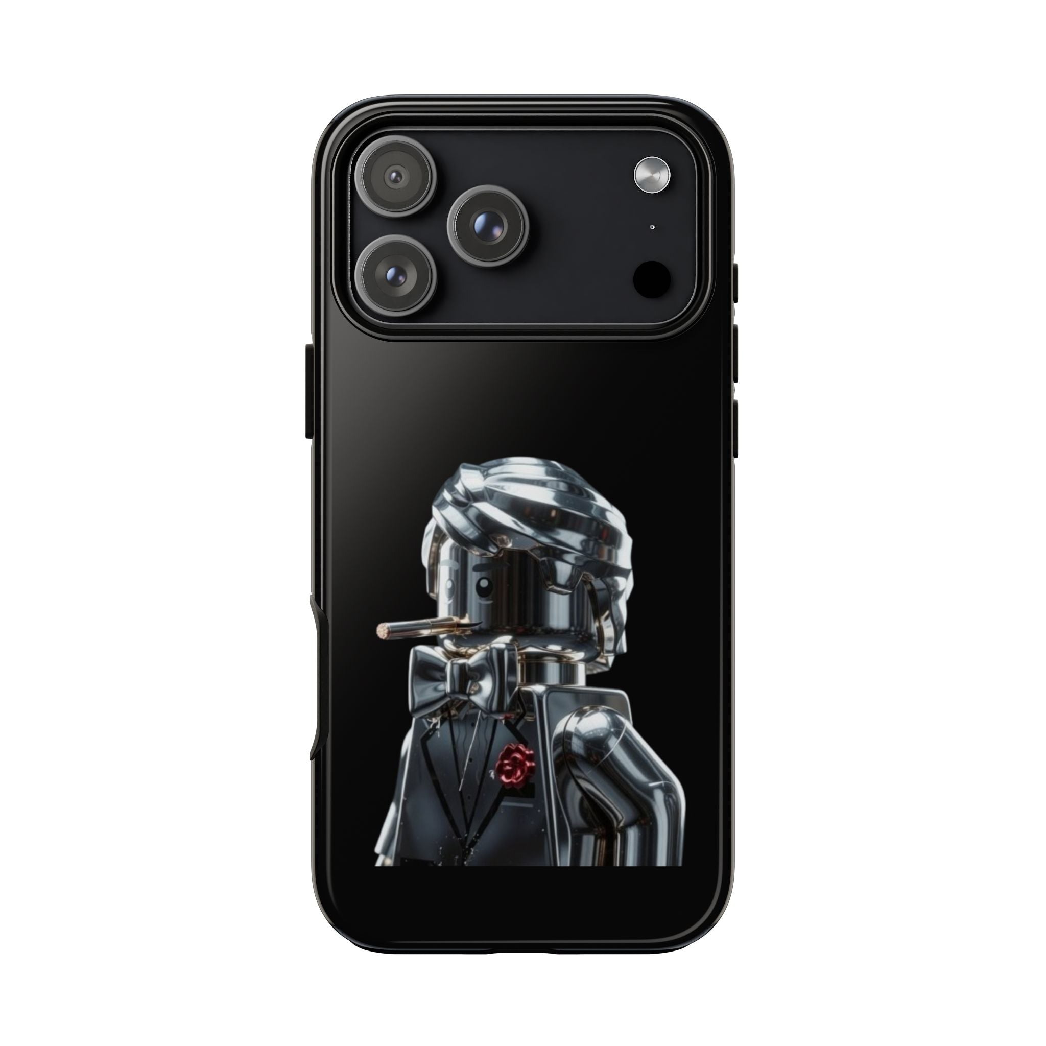 Shiny Brickman Phone Case