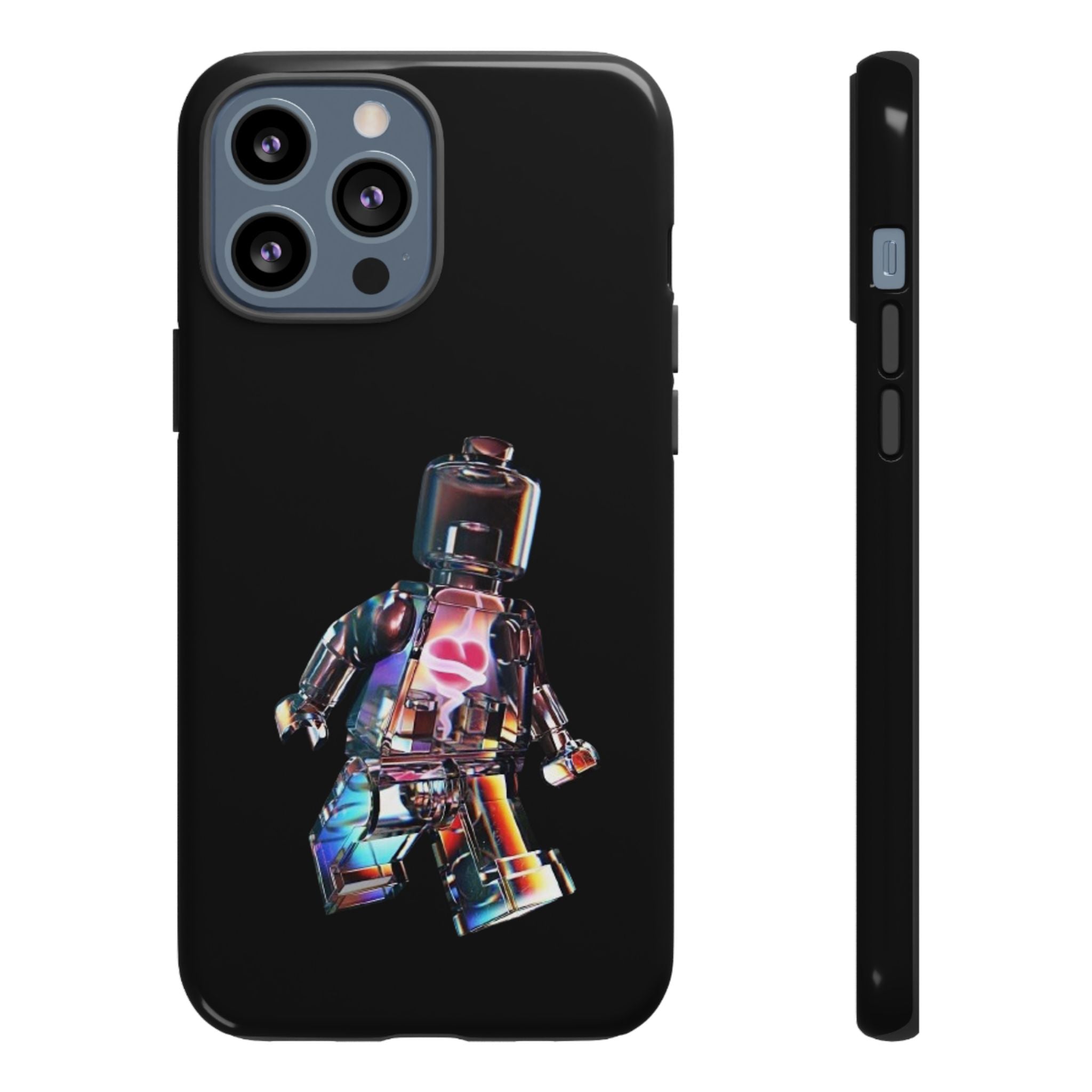 Holographic Brickman Phone Case