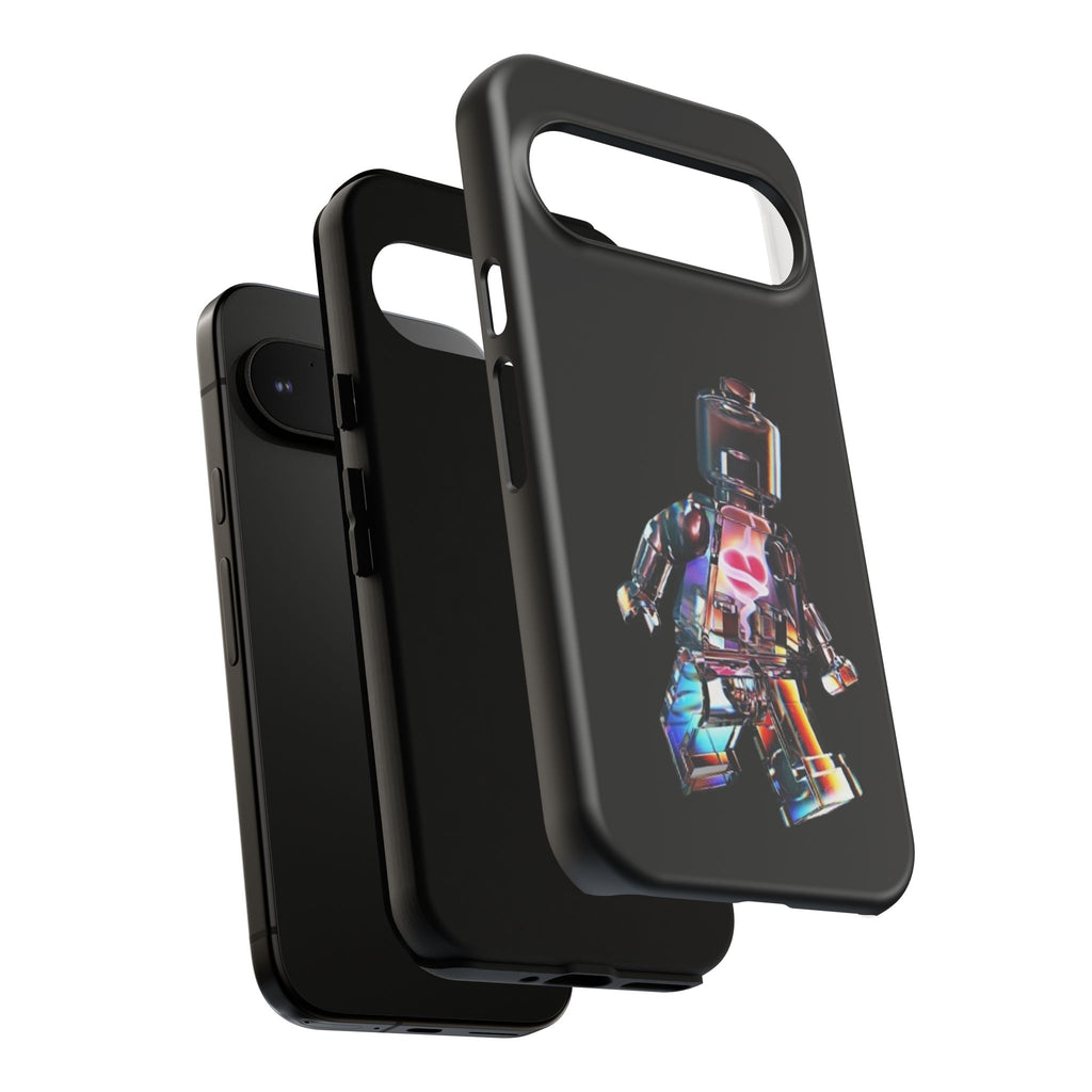 Holographic Brickman Phone Case