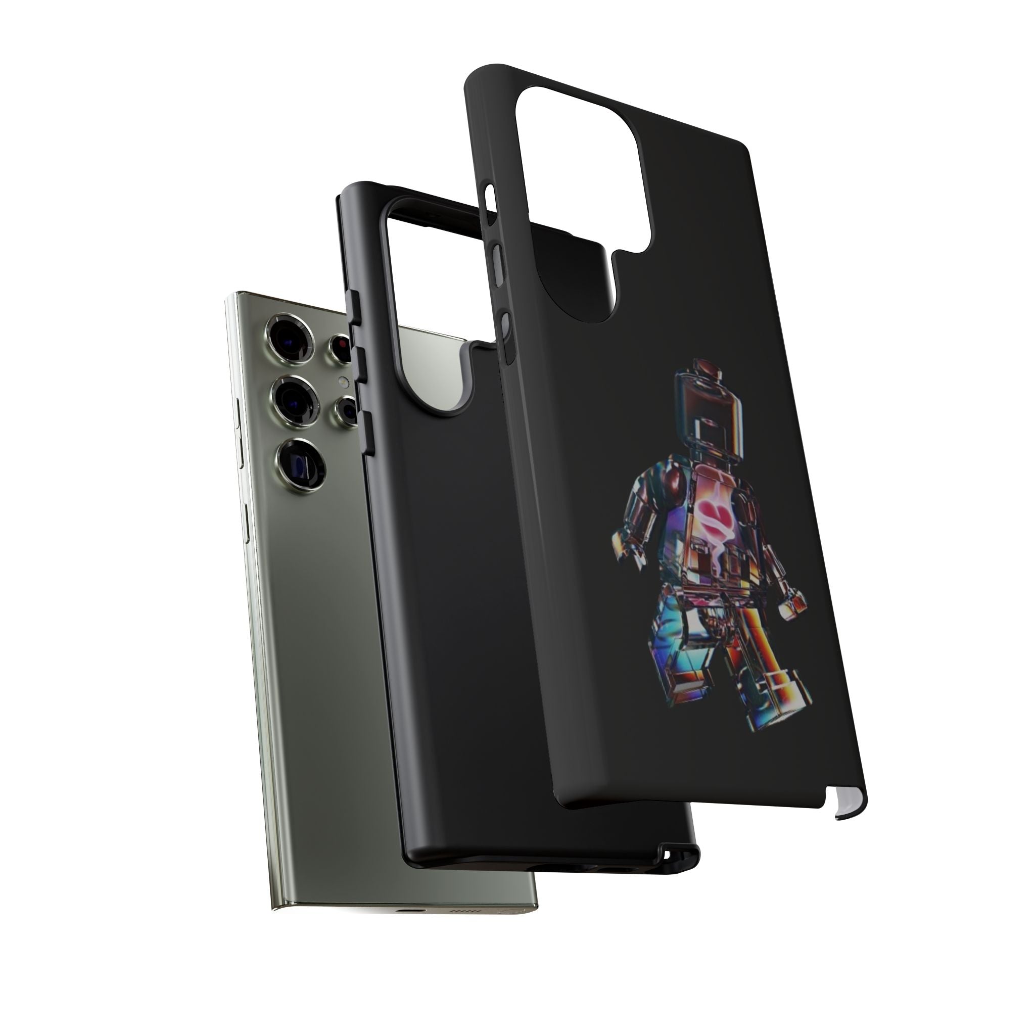 Holographic Brickman Phone Case