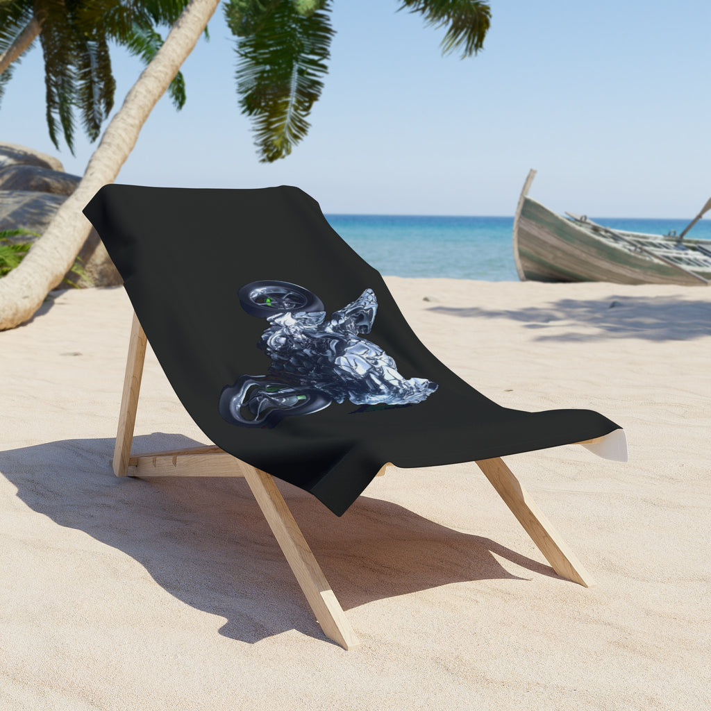 Diamond Rider Beach Towel