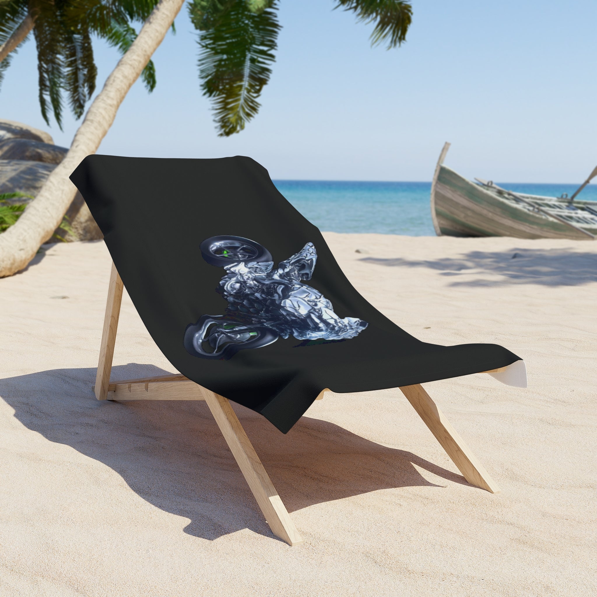 Diamond Rider Beach Towel