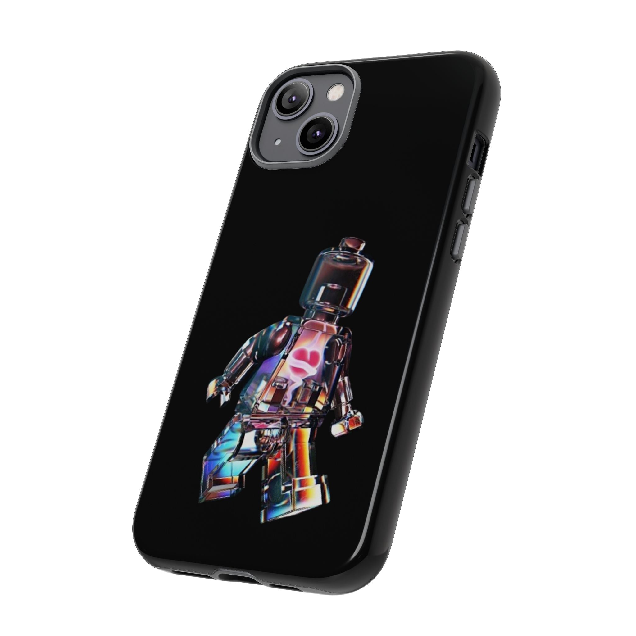 Holographic Brickman Phone Case