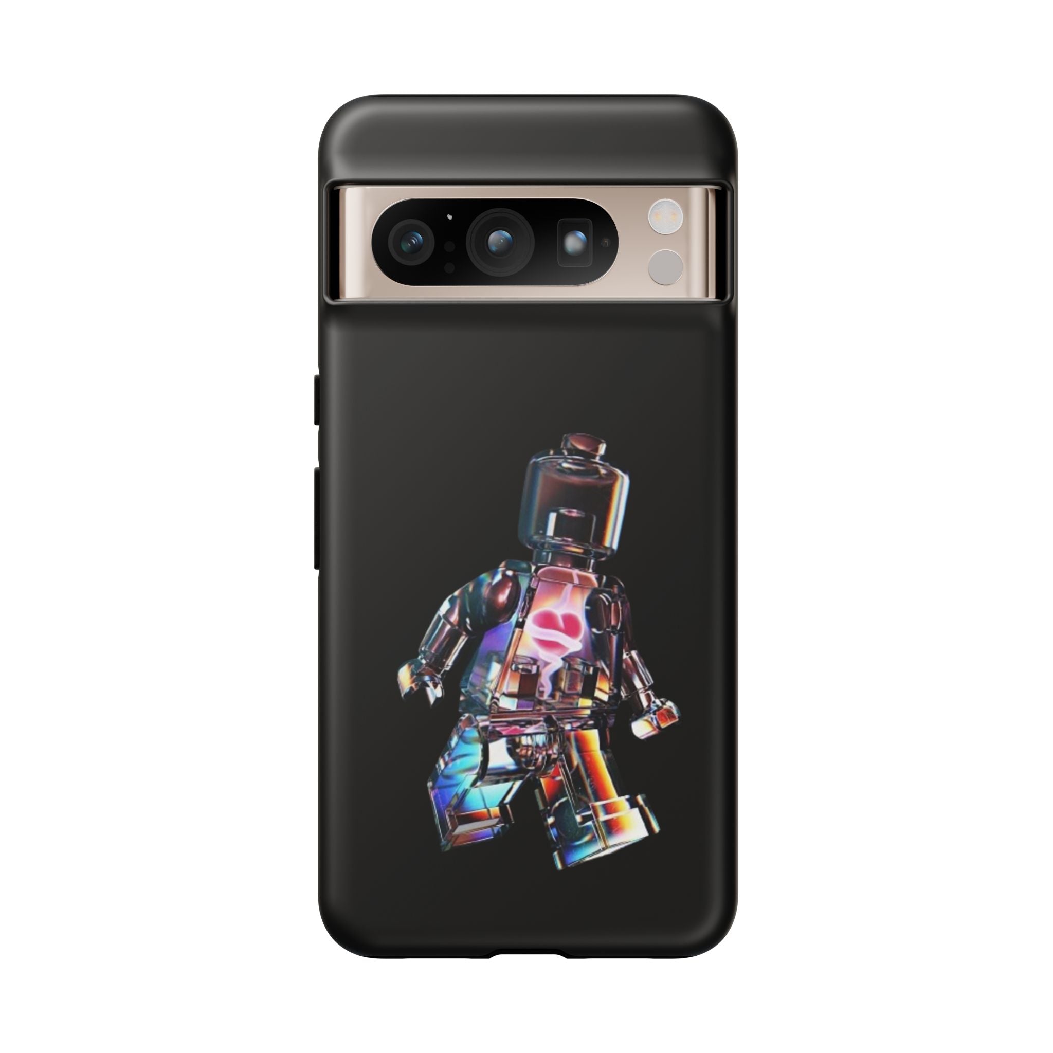 Holographic Brickman Phone Case