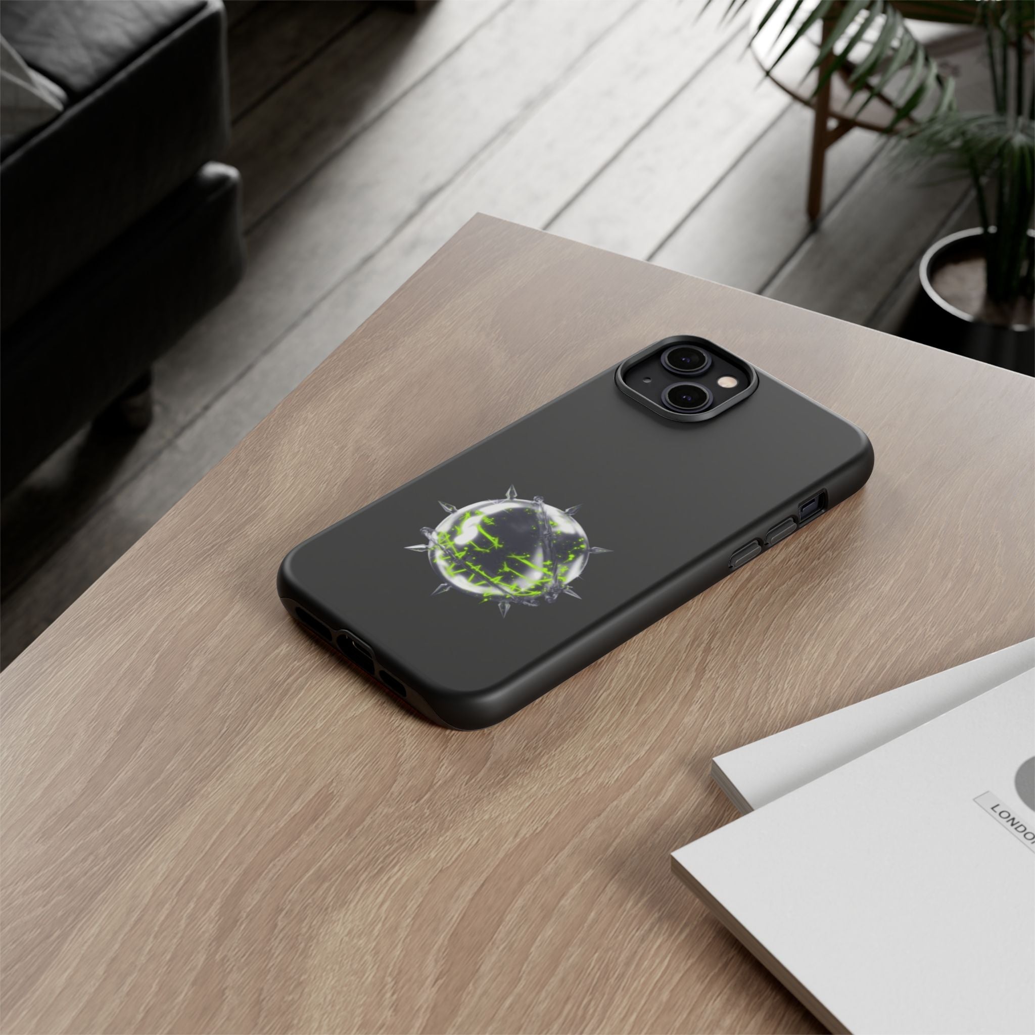 Spiky Metal Ball Phone Case