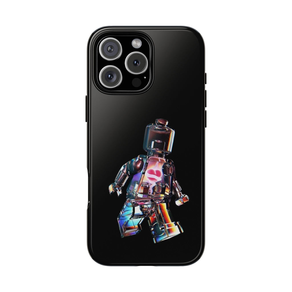 Holographic Brickman Phone Case