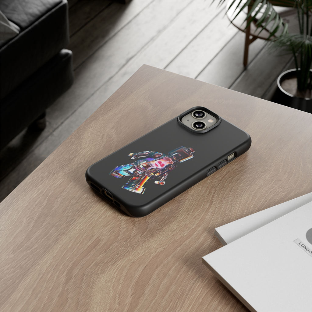 Holographic Brickman Phone Case