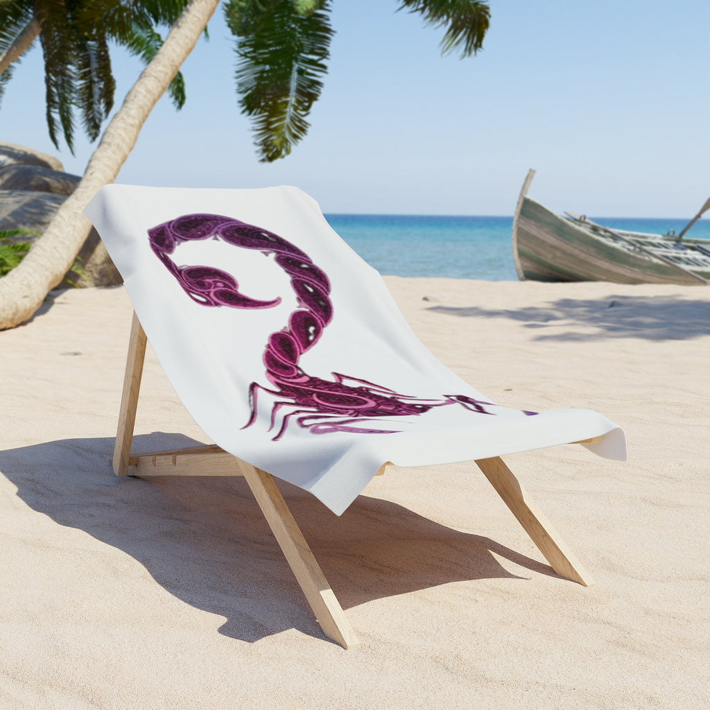 Pink Venom Beach Towel