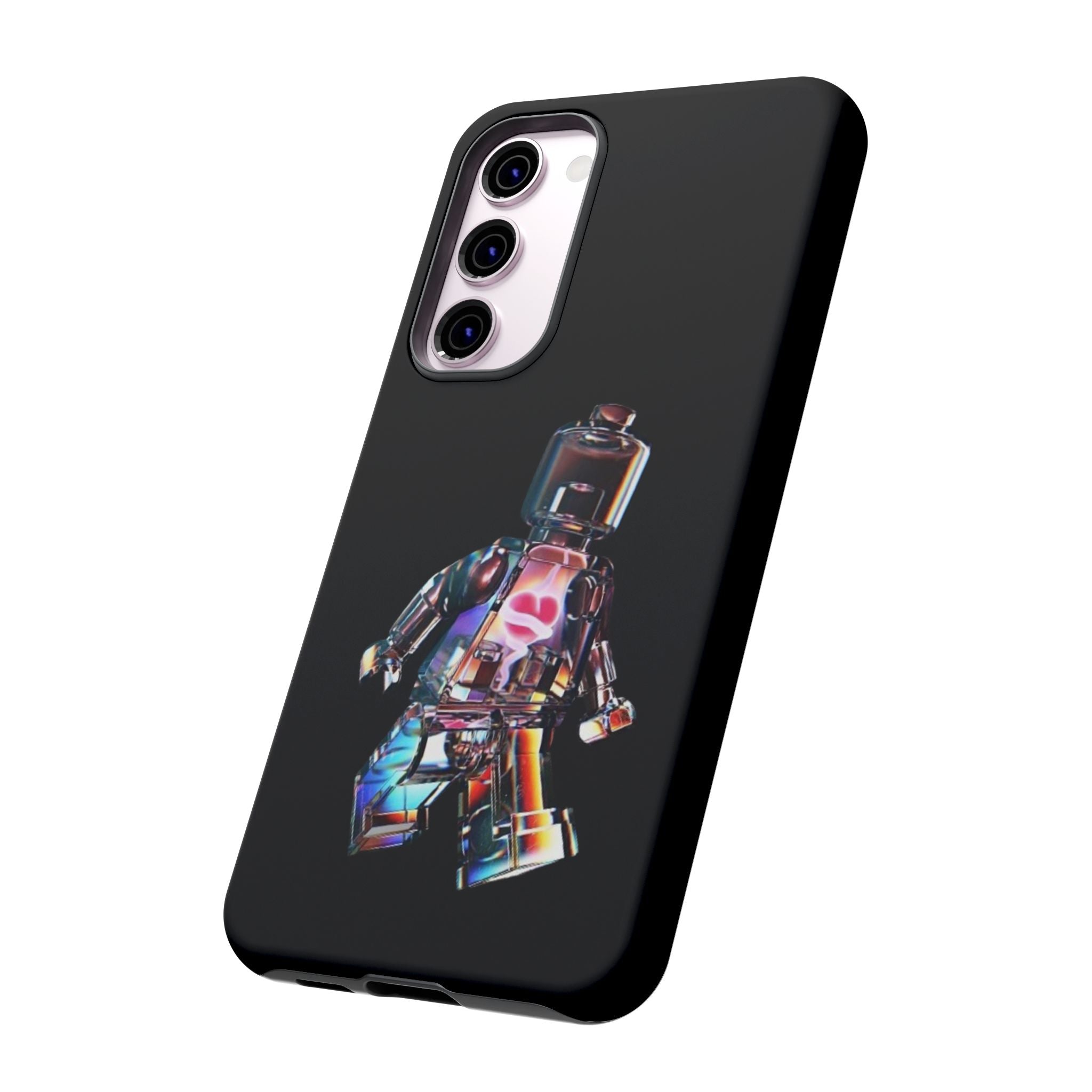 Holographic Brickman Phone Case