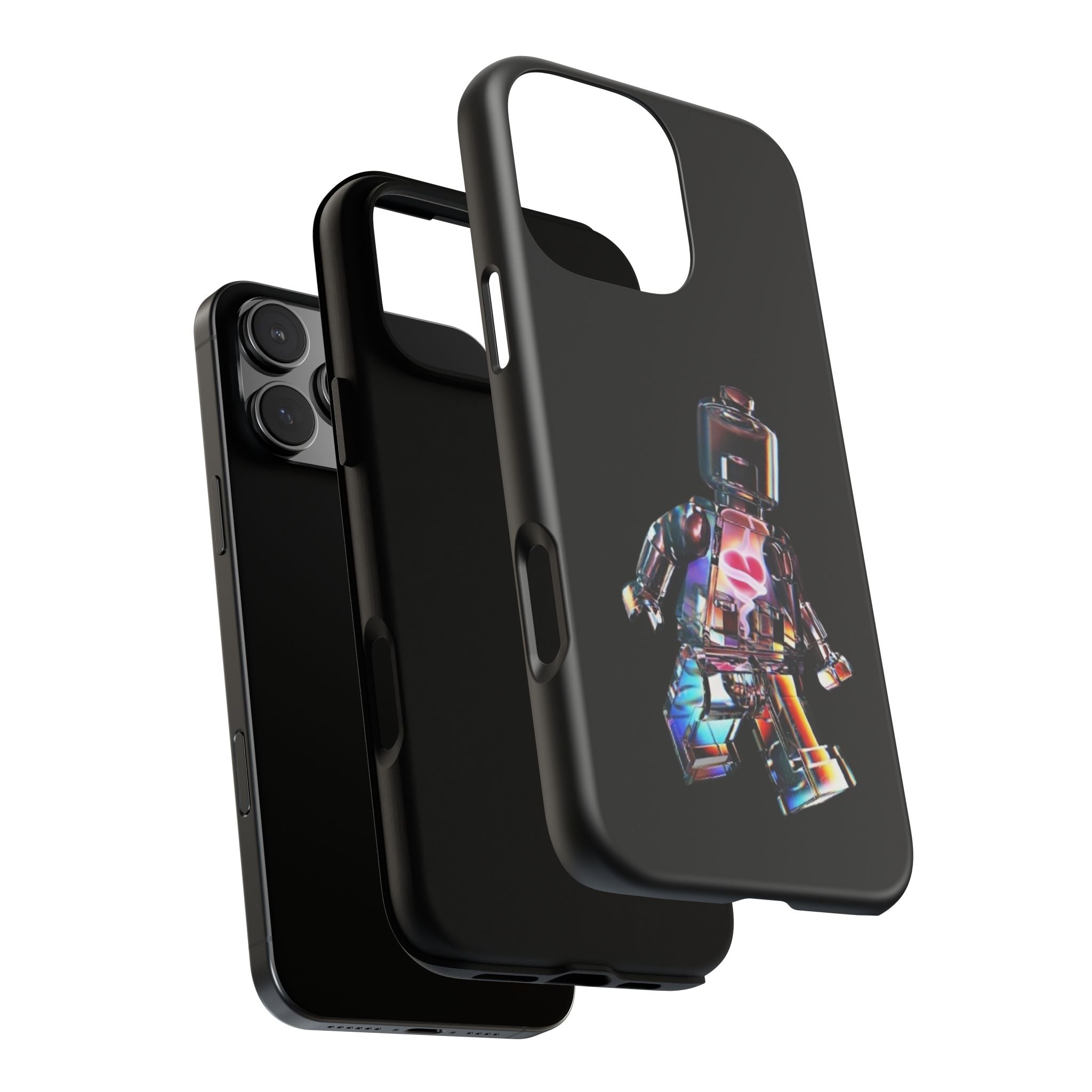Holographic Brickman Phone Case