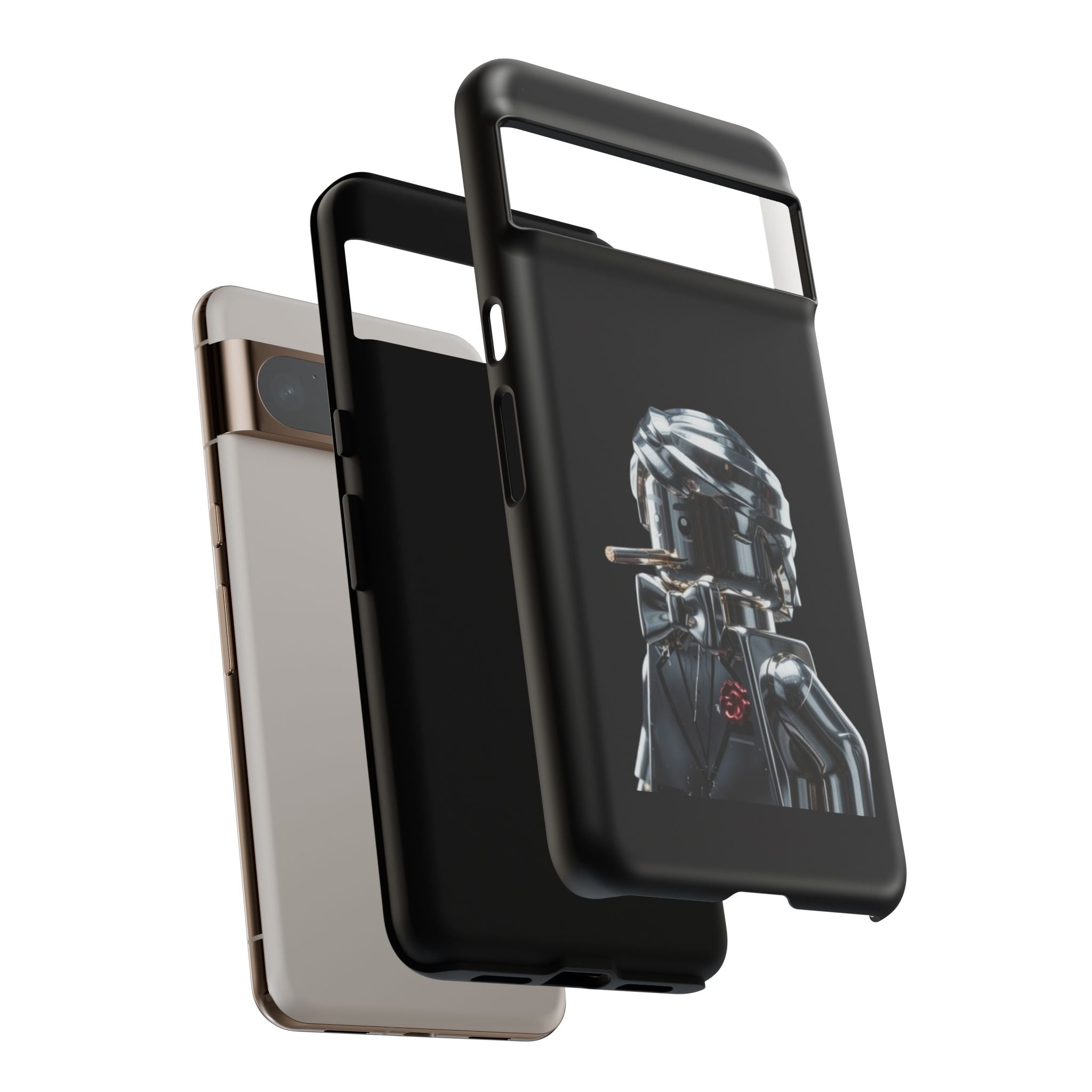 Shiny Brickman Phone Case