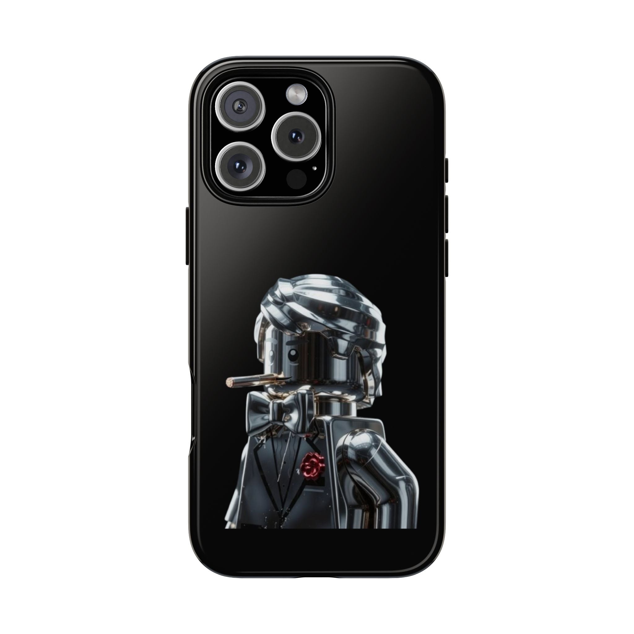 Shiny Brickman Phone Case