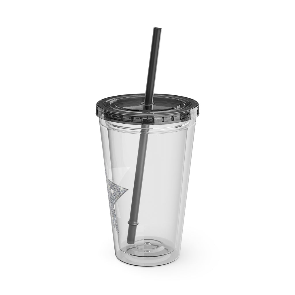 VVS Star Tumbler with Straw, 16oz