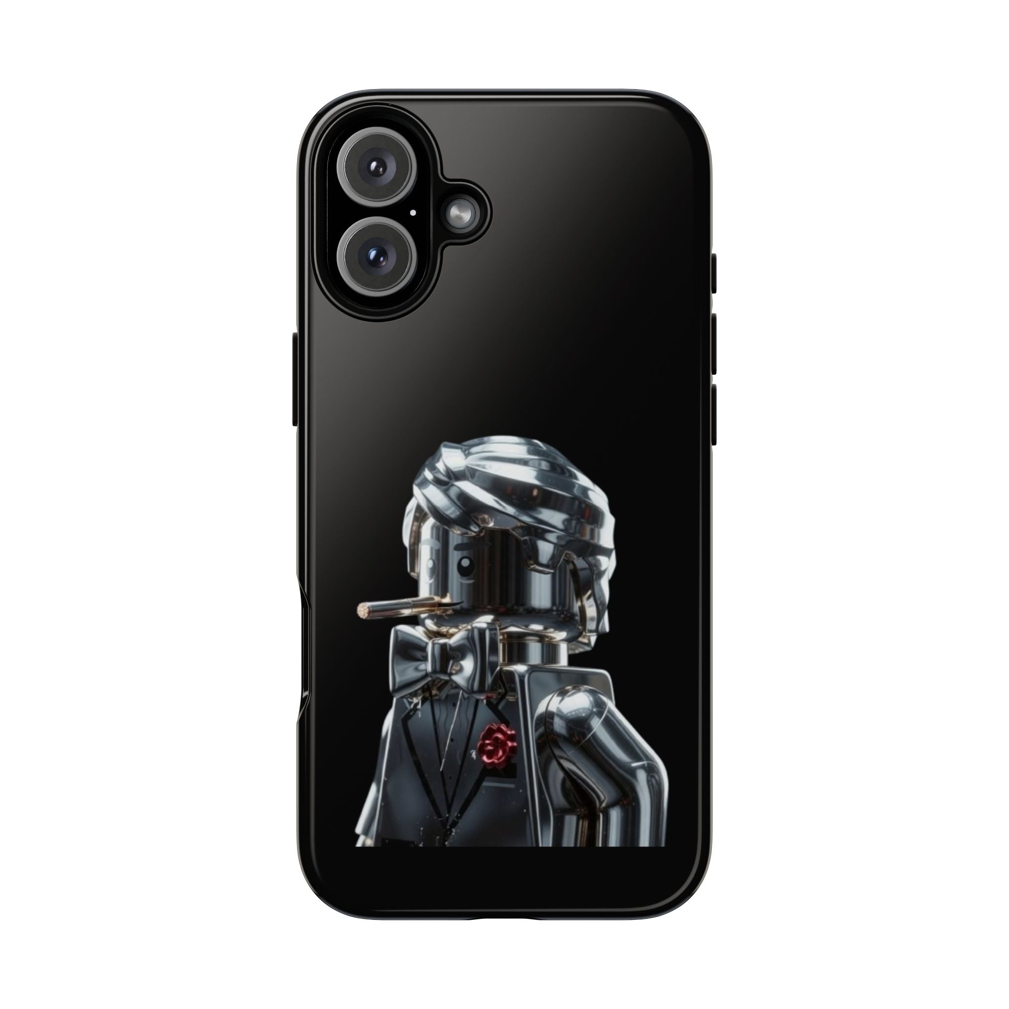 Shiny Brickman Phone Case