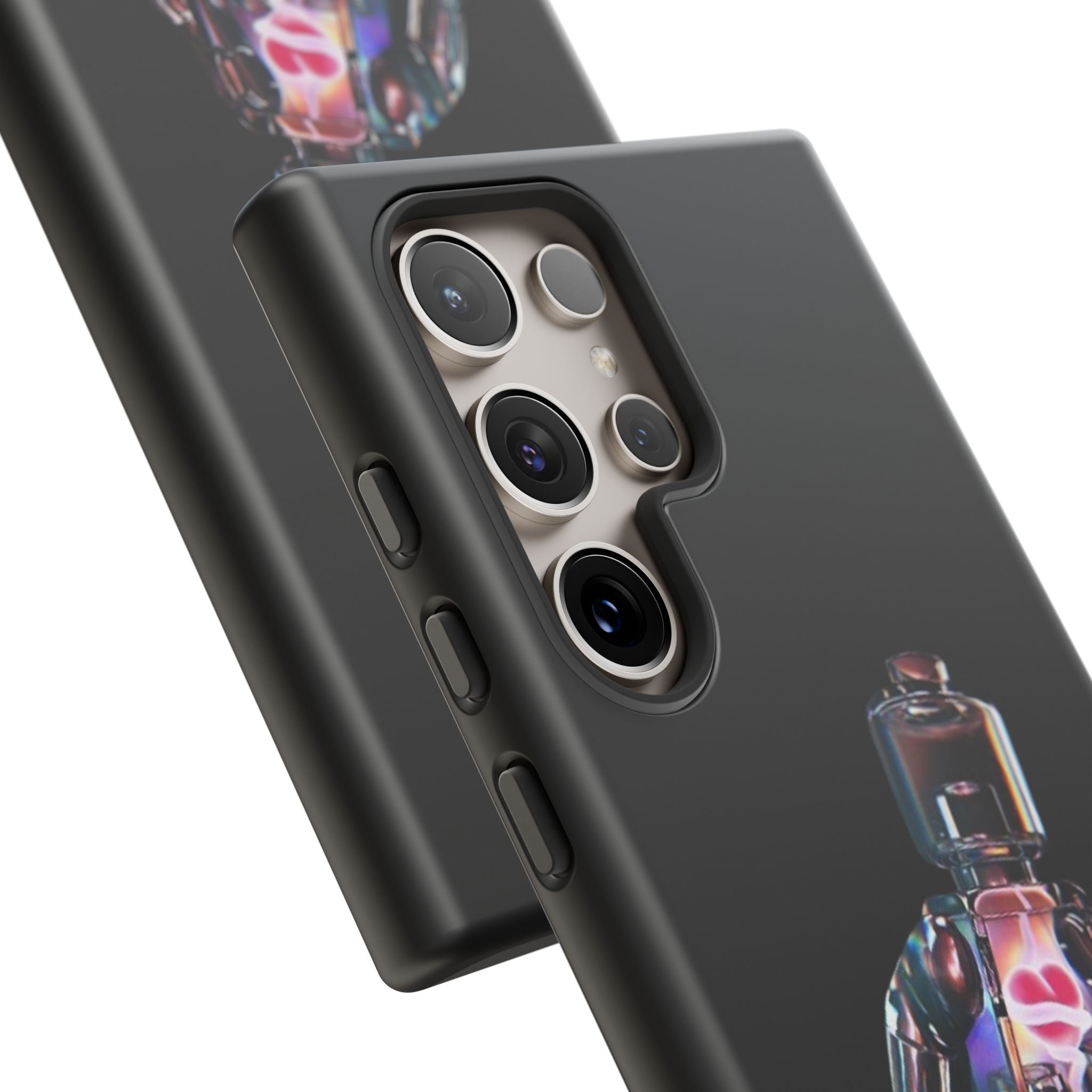 Holographic Brickman Phone Case