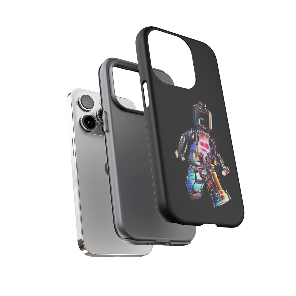 Holographic Brickman Phone Case