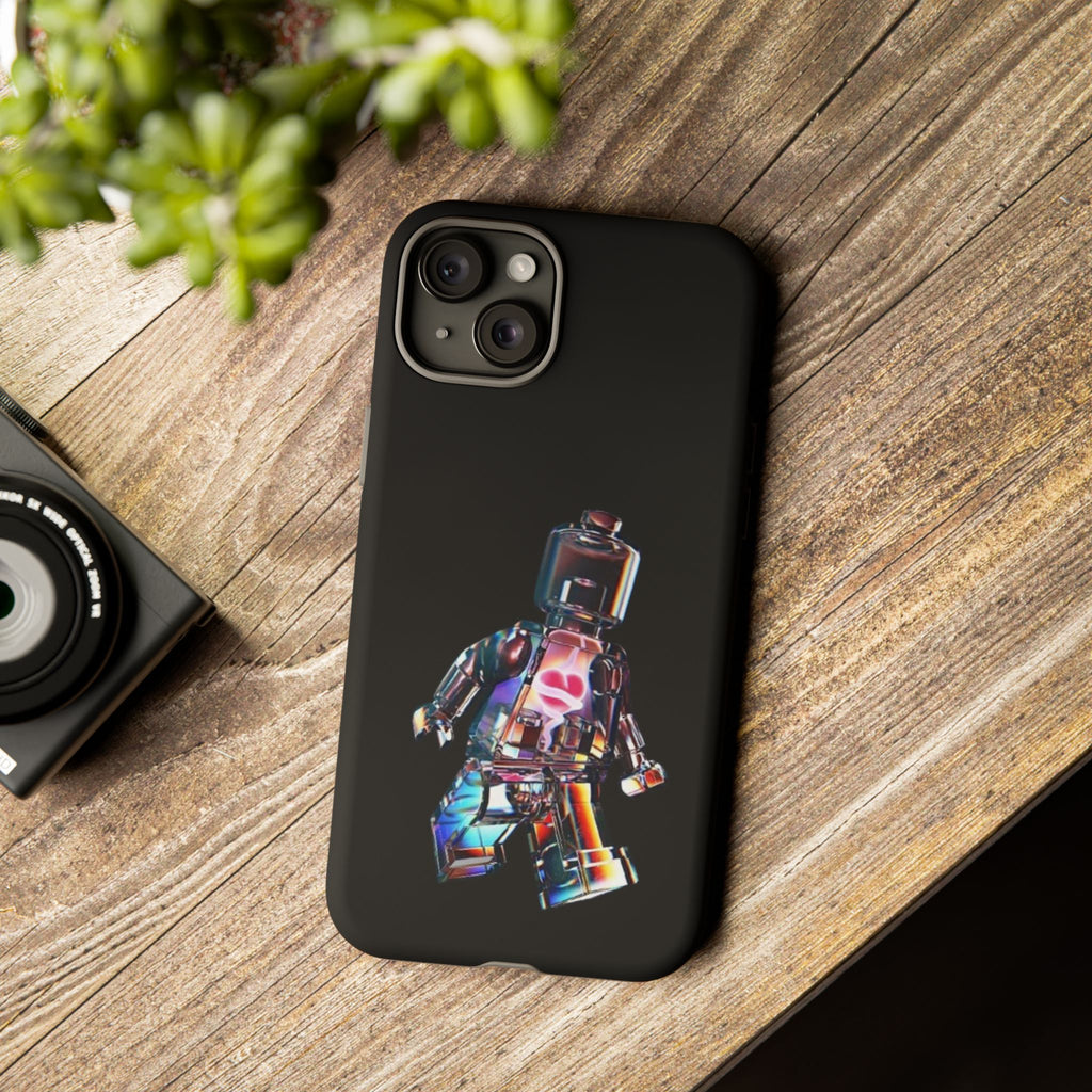 Holographic Brickman Phone Case