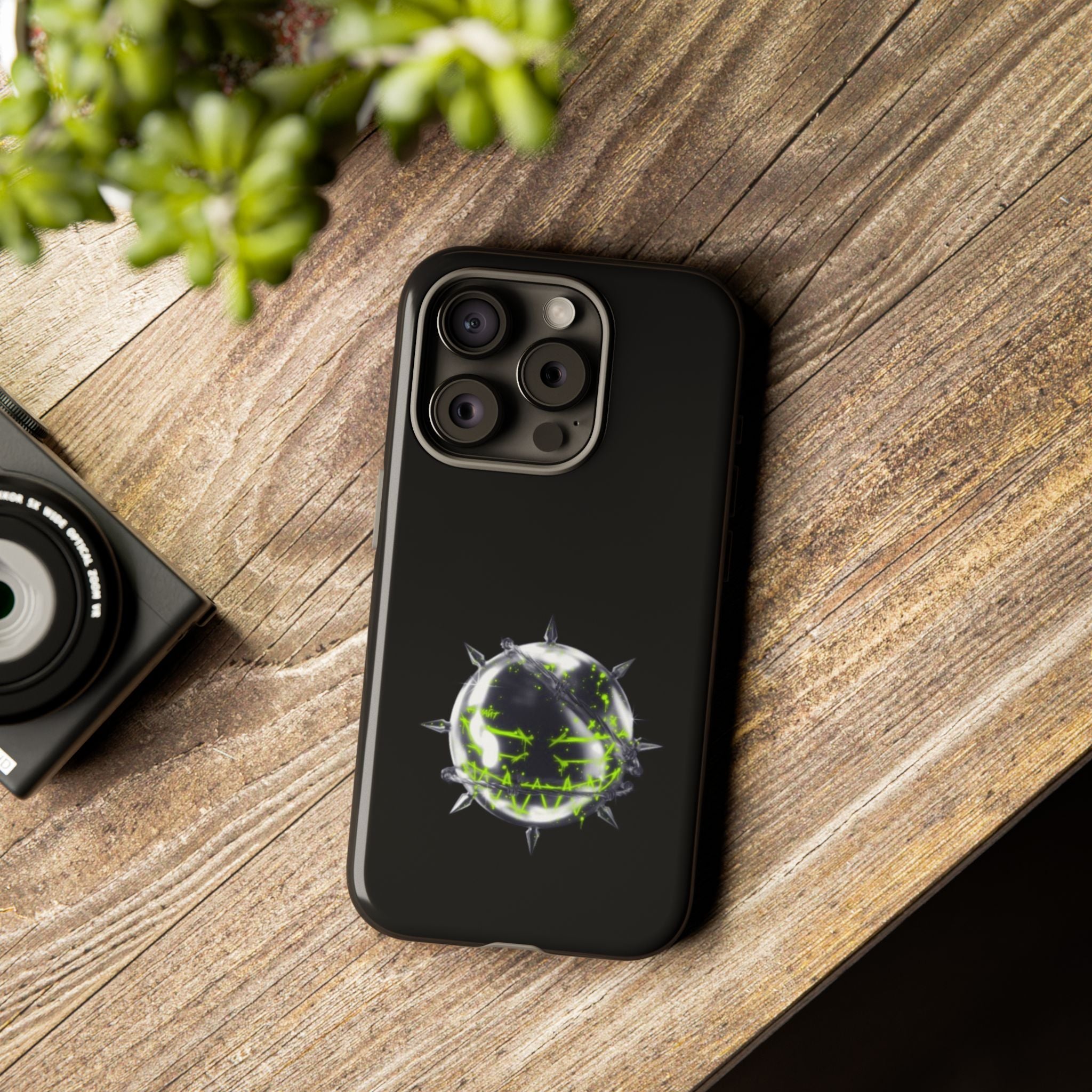 Spiky Metal Ball Phone Case