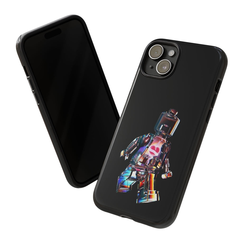 Holographic Brickman Phone Case