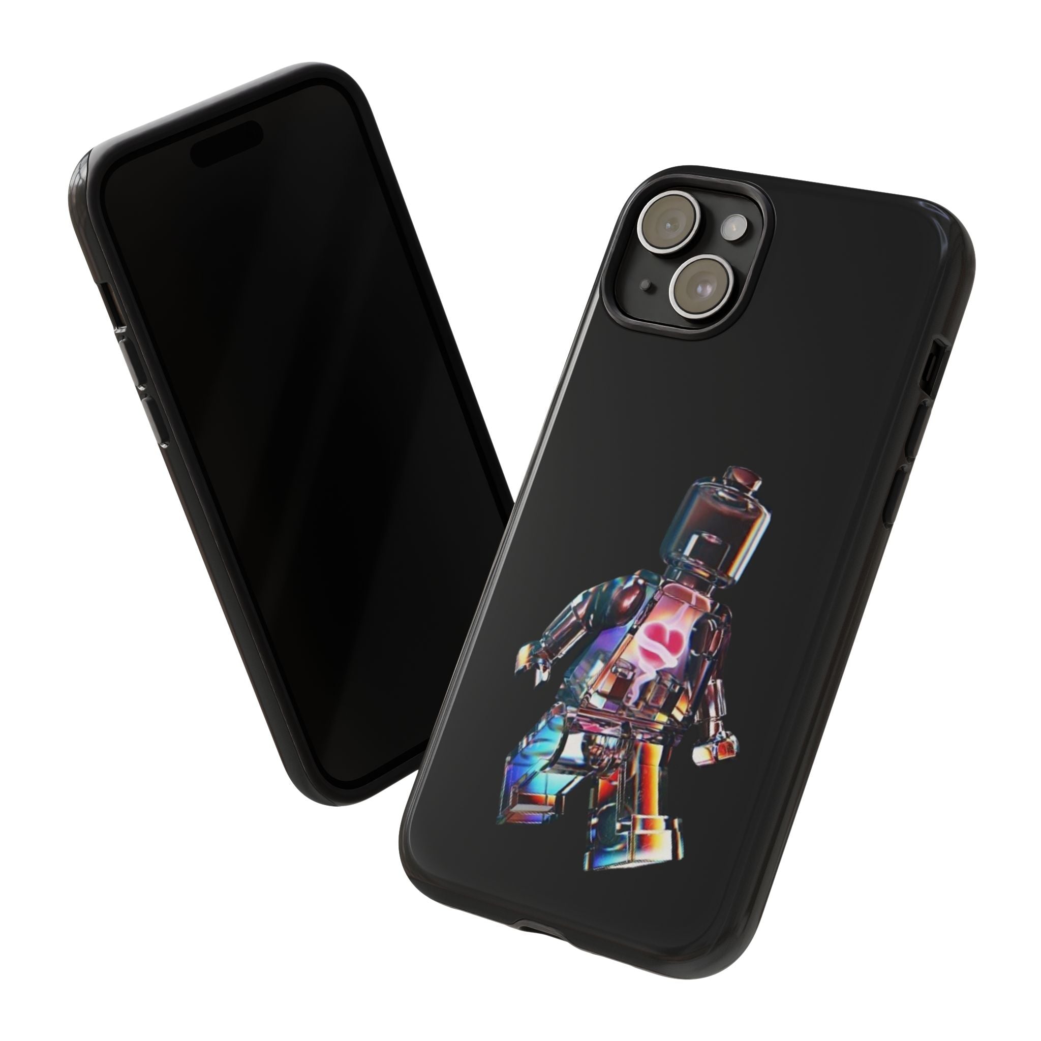 Holographic Brickman Phone Case