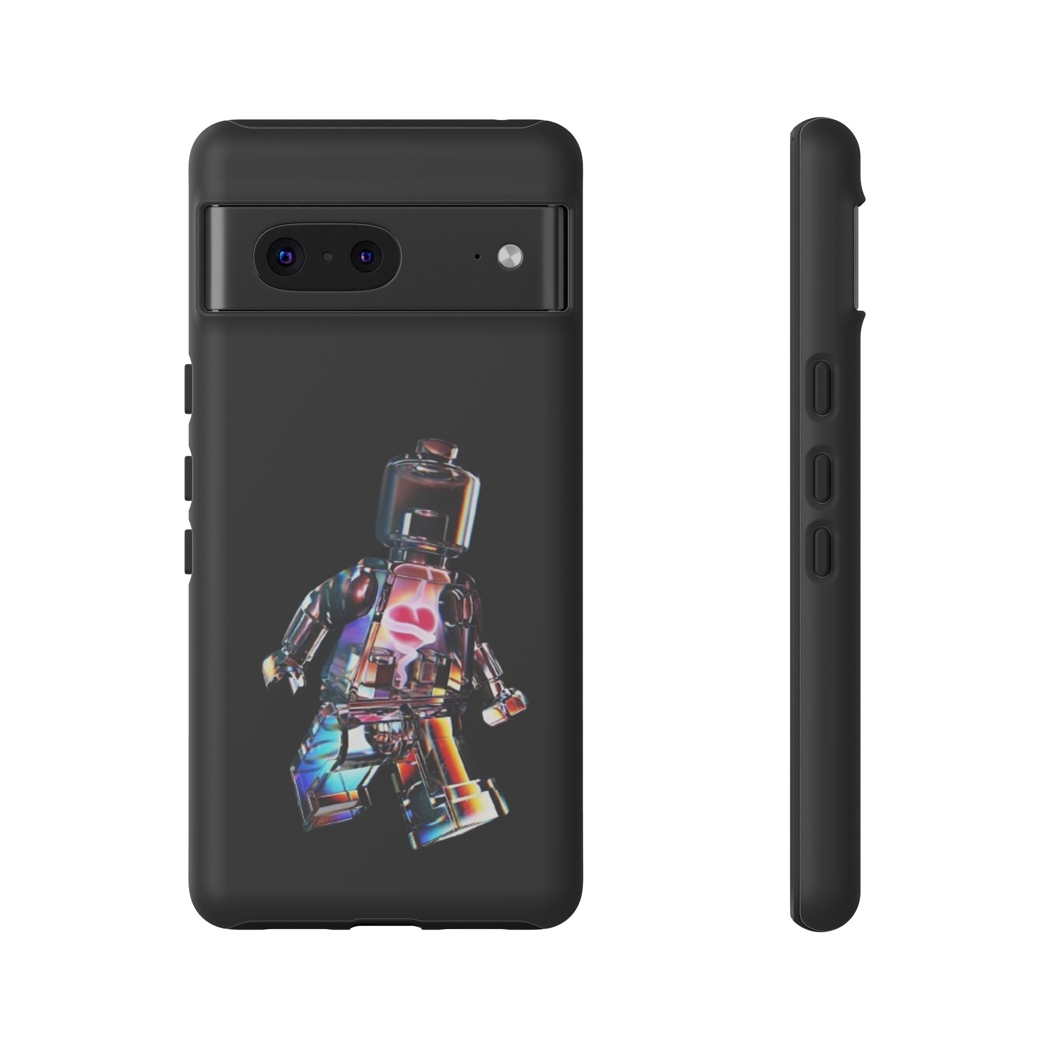 Holographic Brickman Phone Case