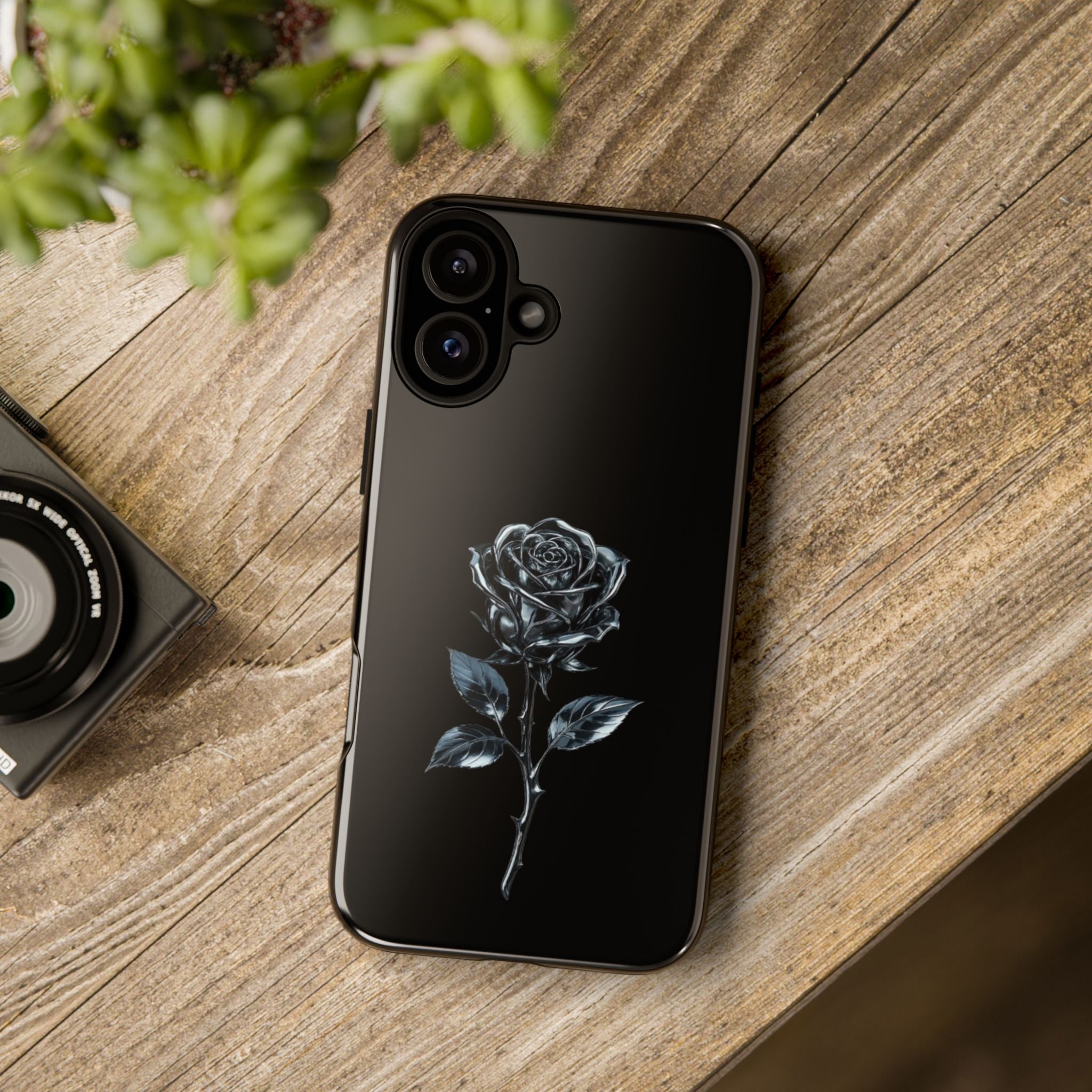 Metallic Rose Phone Case