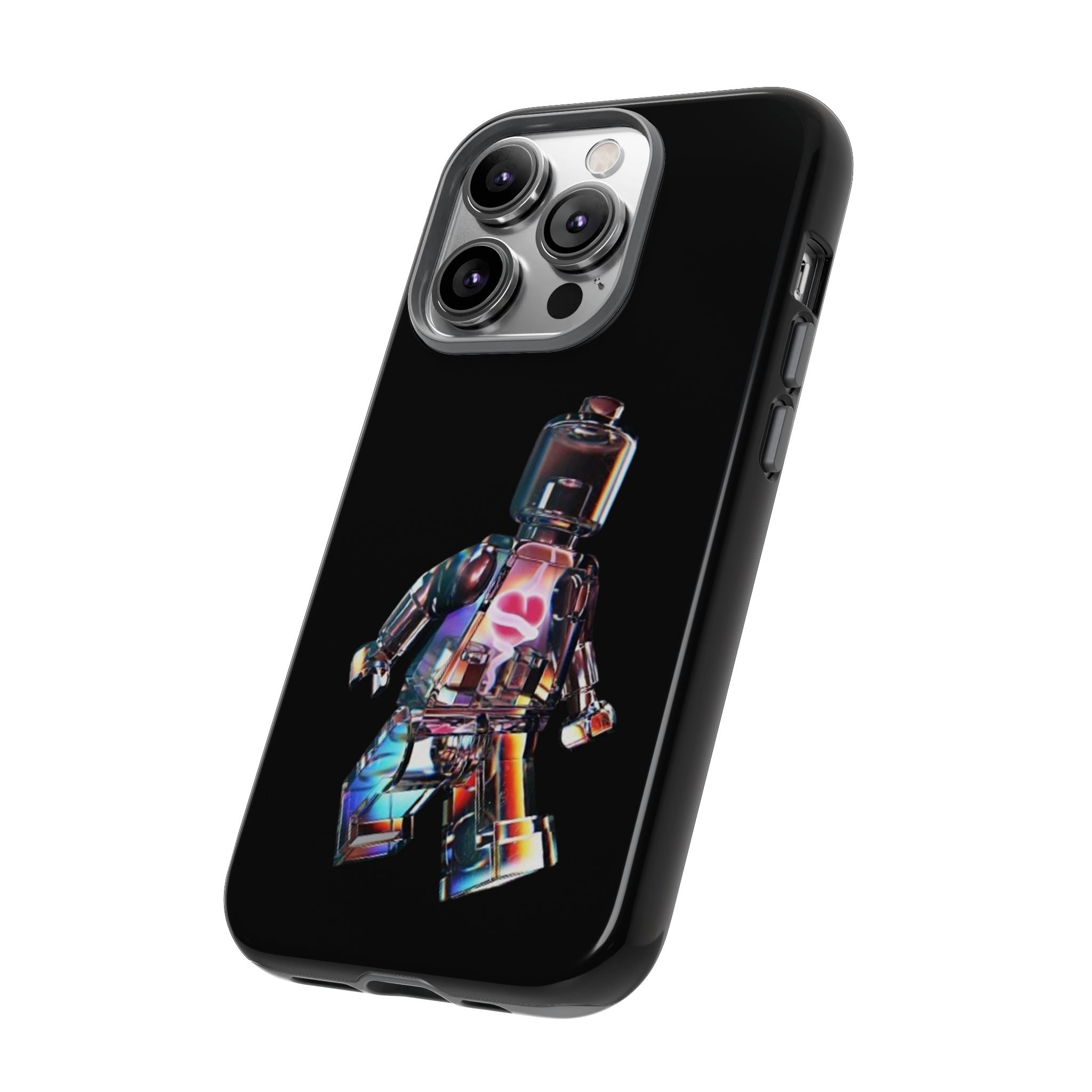 Holographic Brickman Phone Case