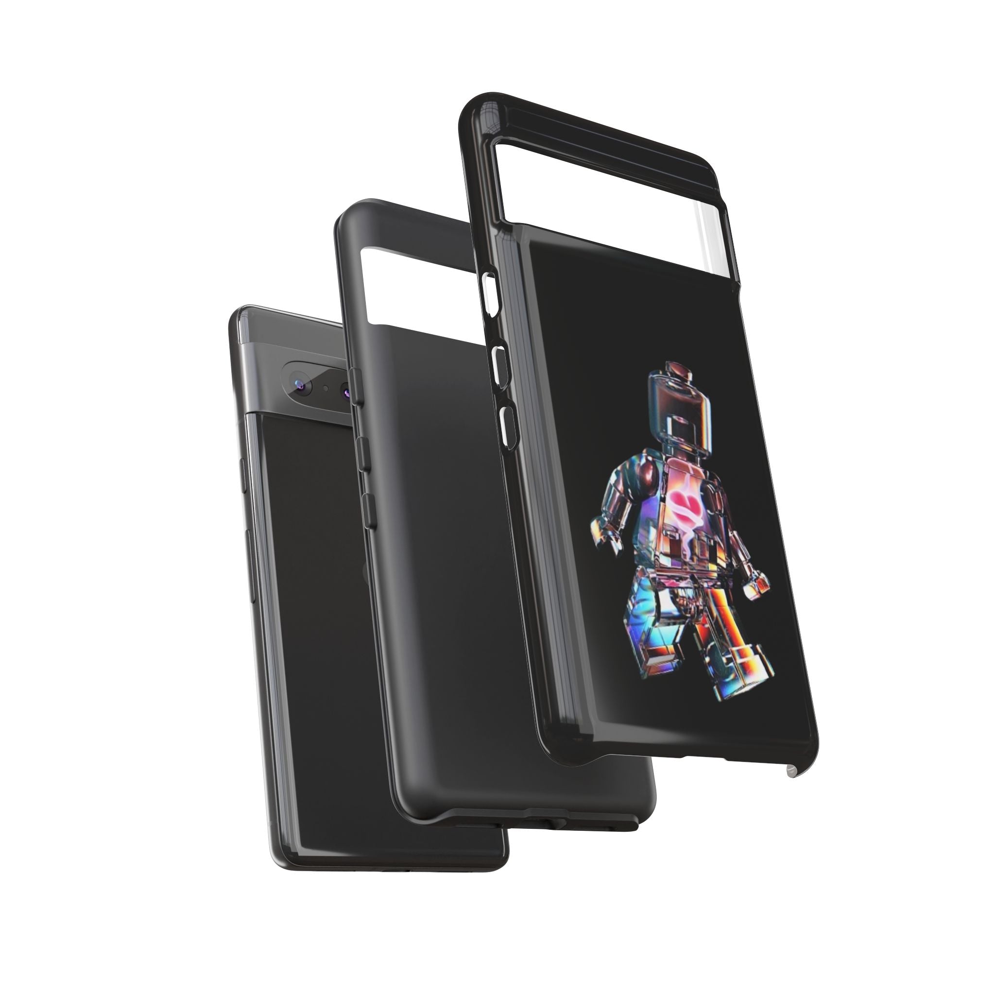 Holographic Brickman Phone Case