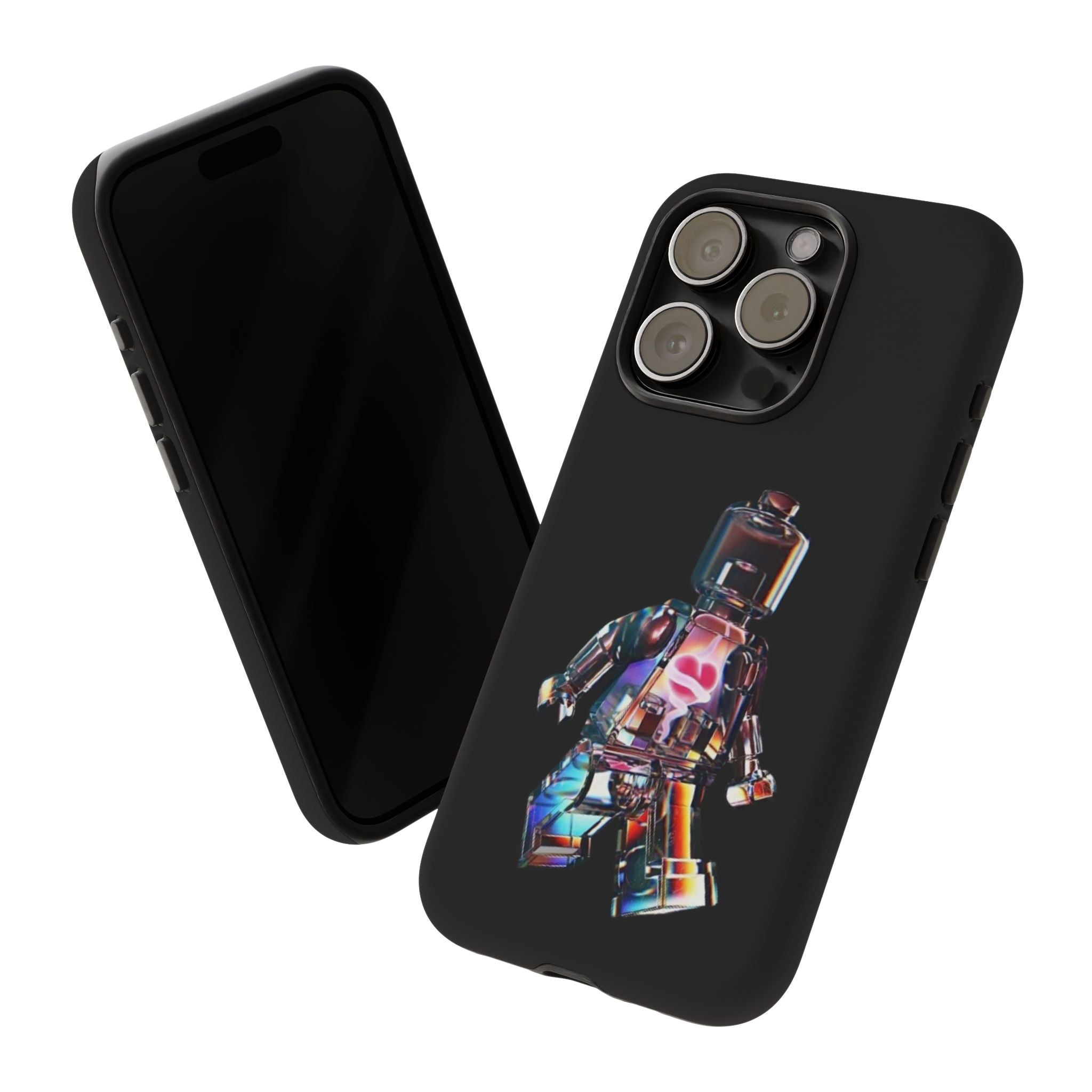 Holographic Brickman Phone Case