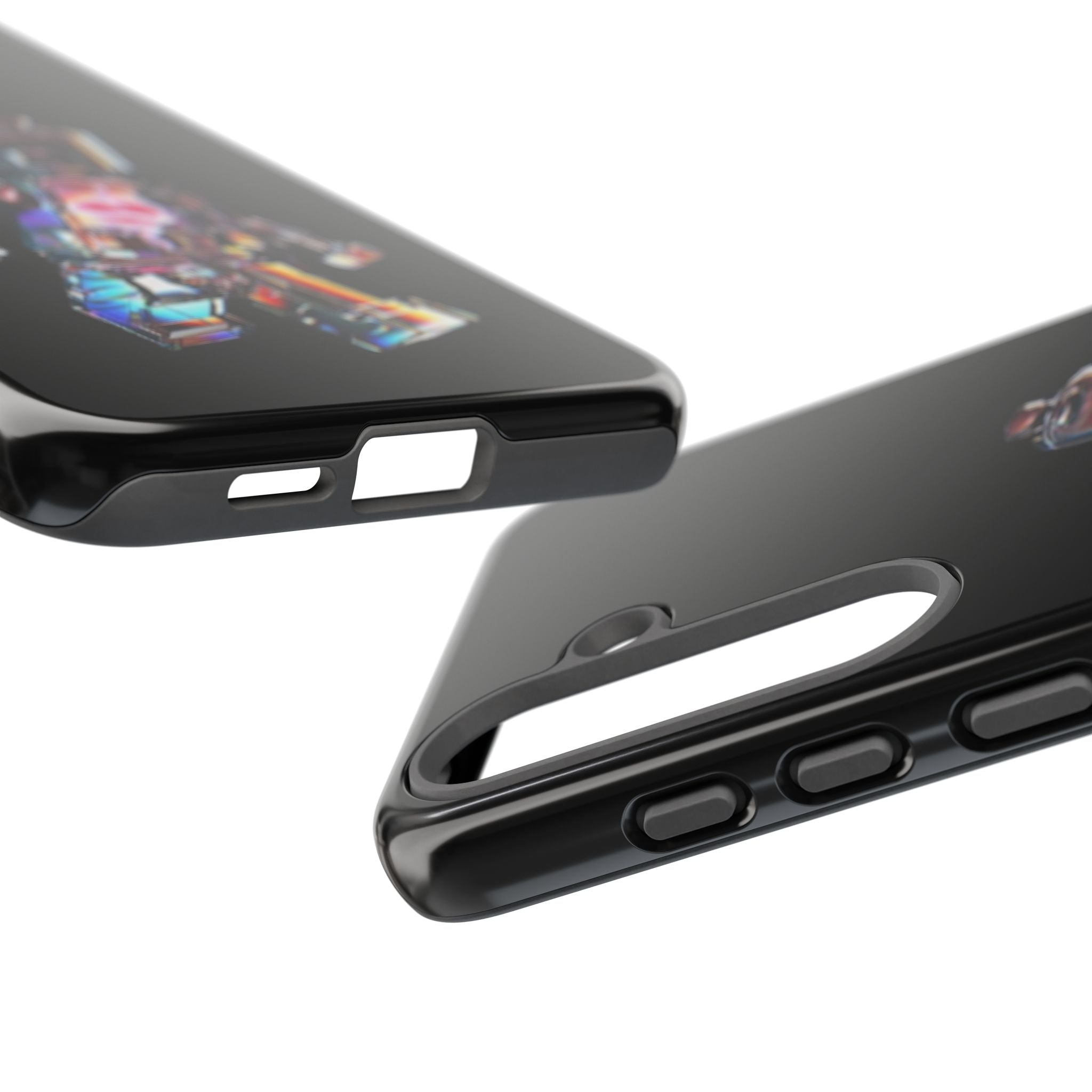 Holographic Brickman Phone Case
