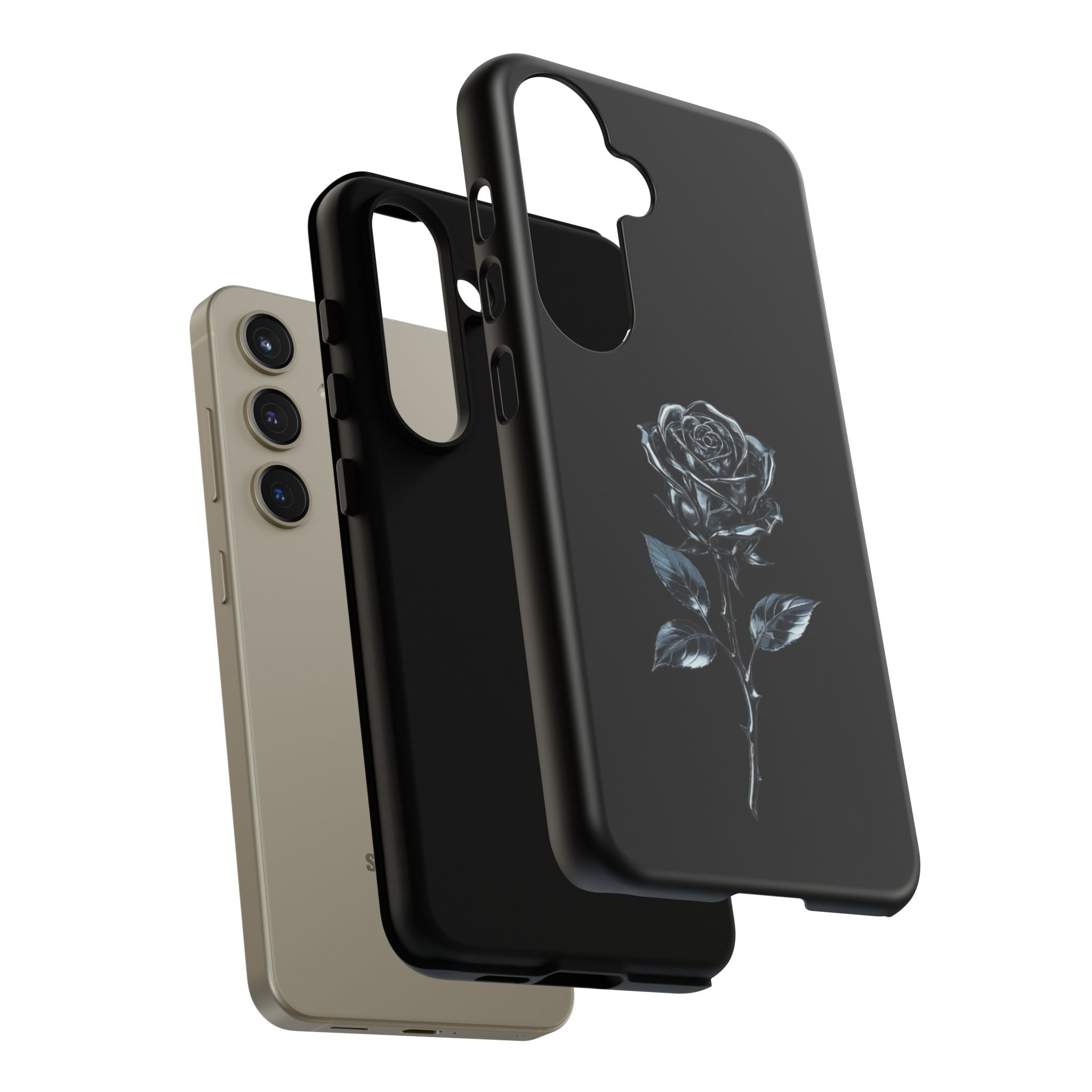 Metallic Rose Phone Case