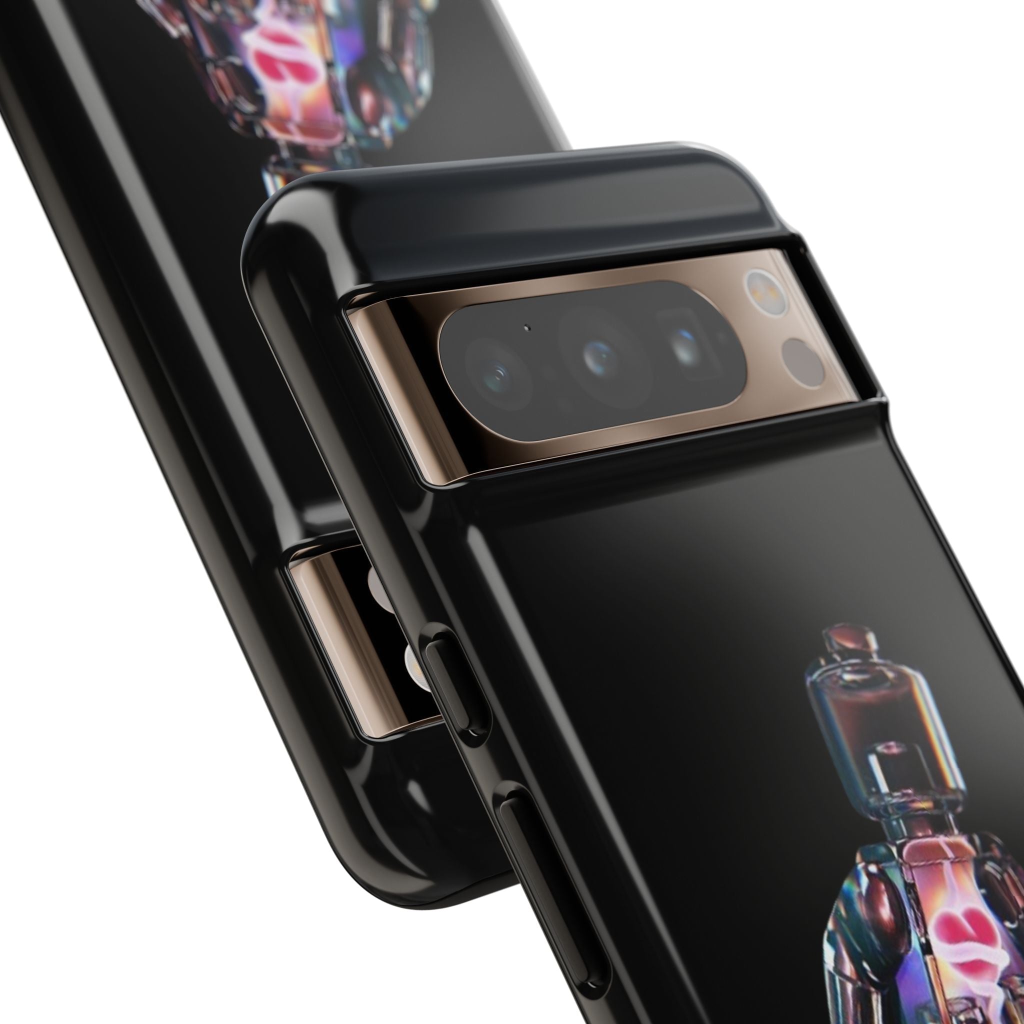 Holographic Brickman Phone Case