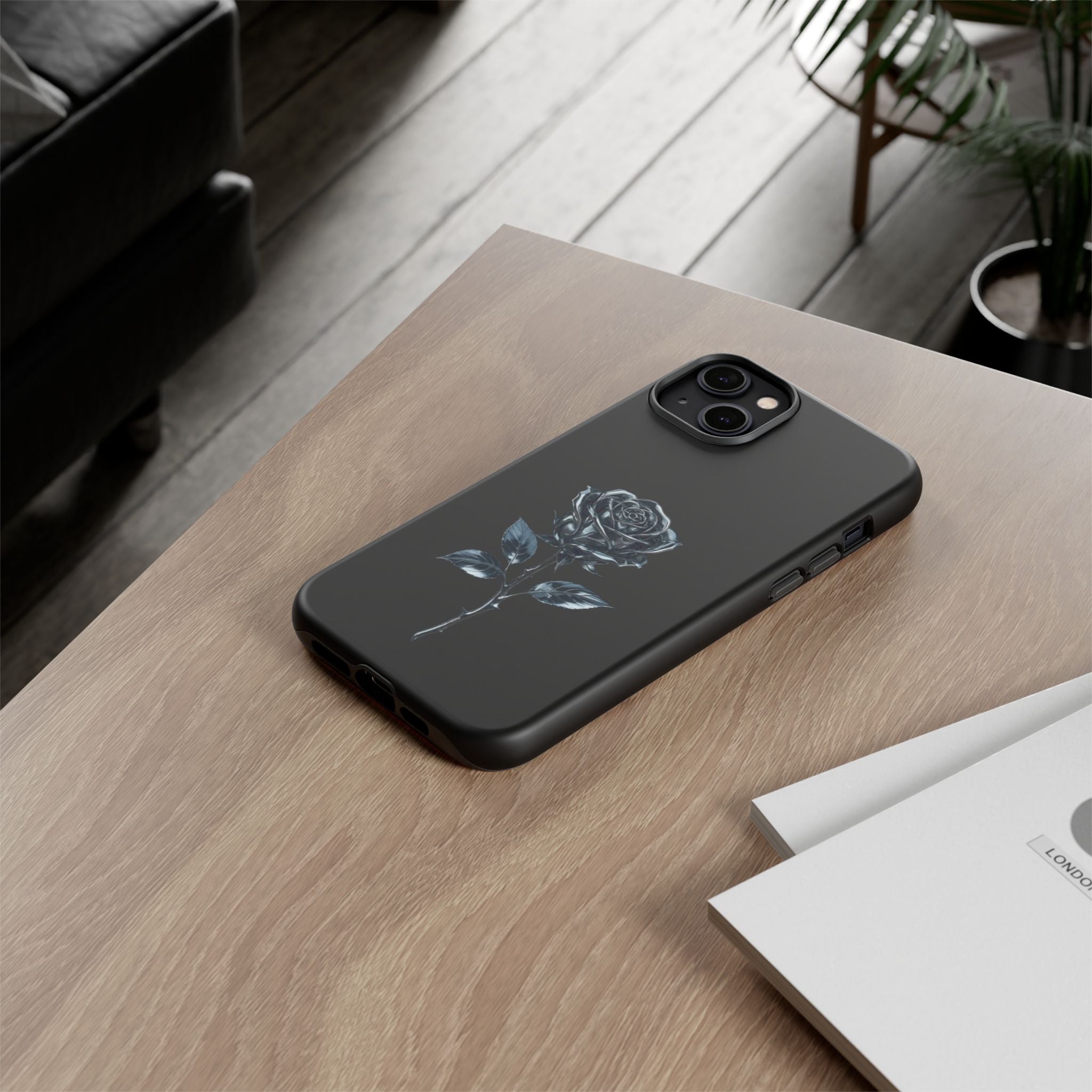 Metallic Rose Phone Case