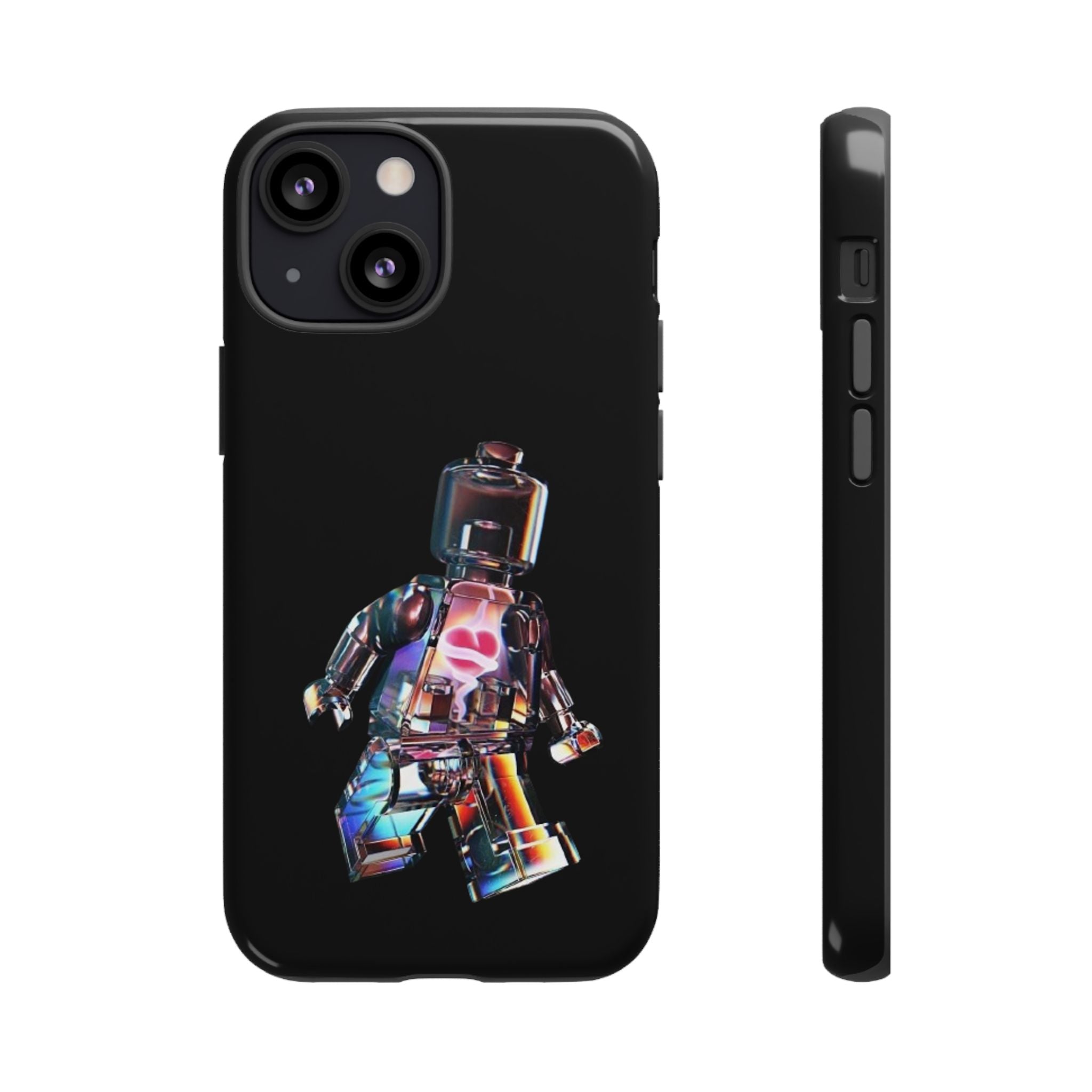Holographic Brickman Phone Case