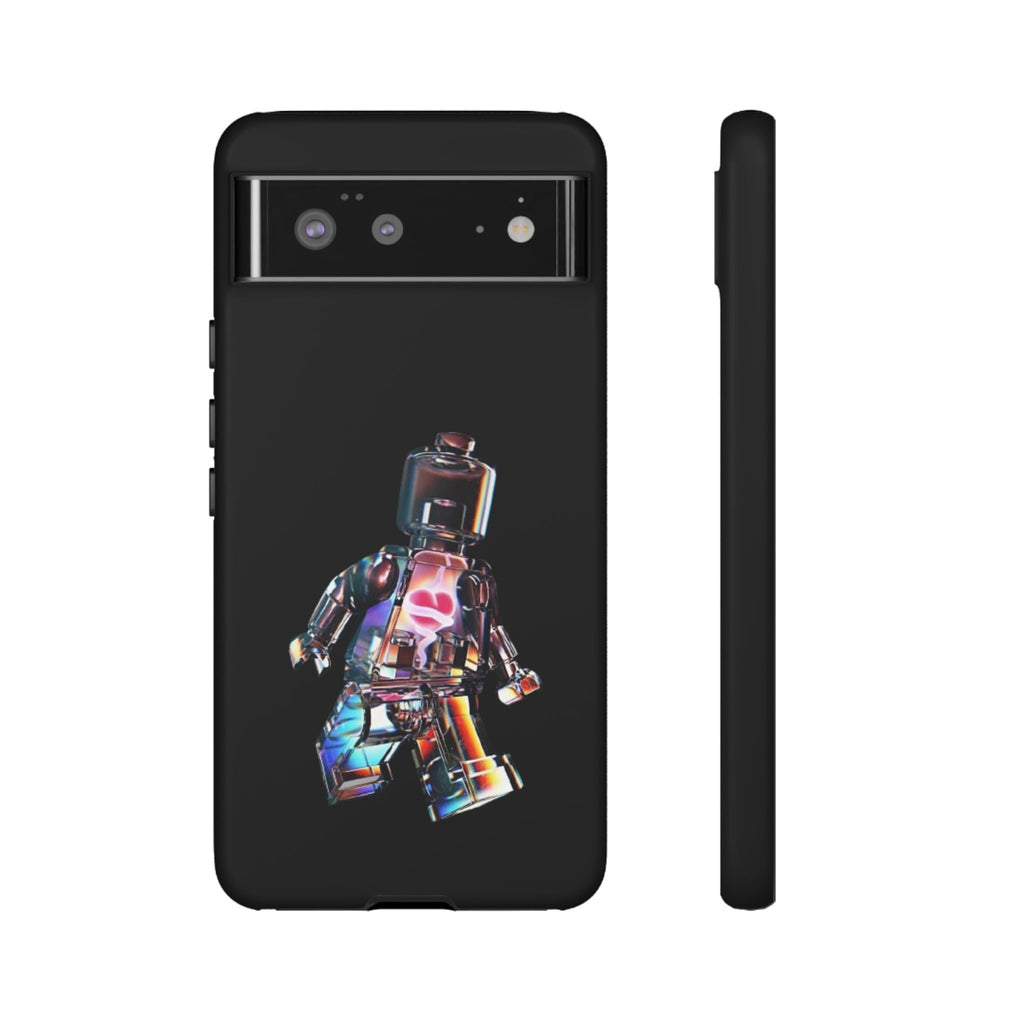 Holographic Brickman Phone Case