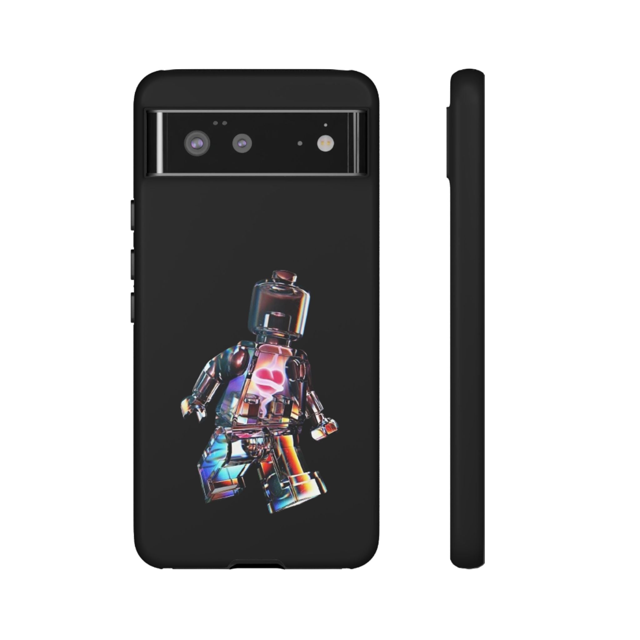 Holographic Brickman Phone Case