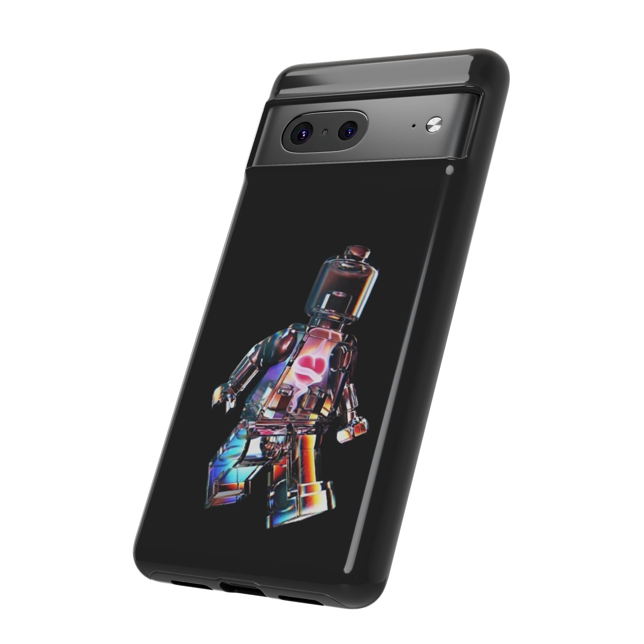 Holographic Brickman Phone Case