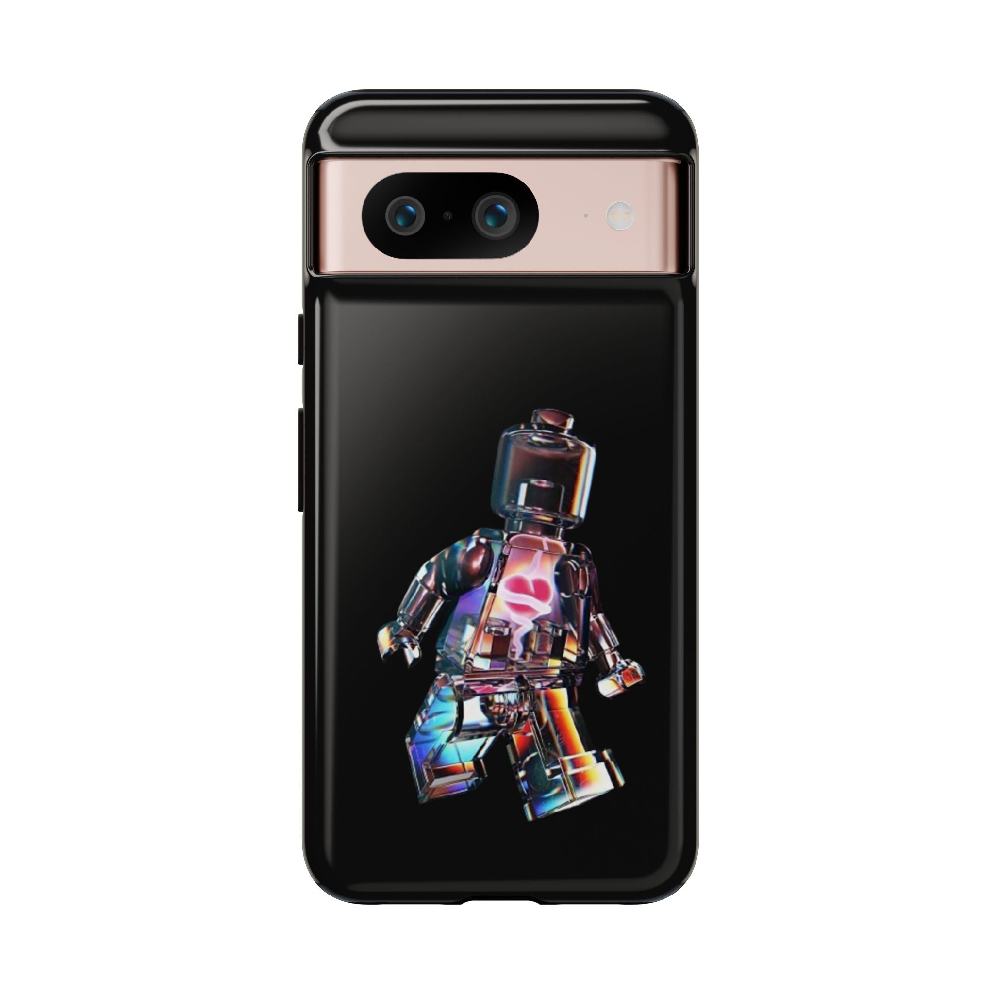 Holographic Brickman Phone Case