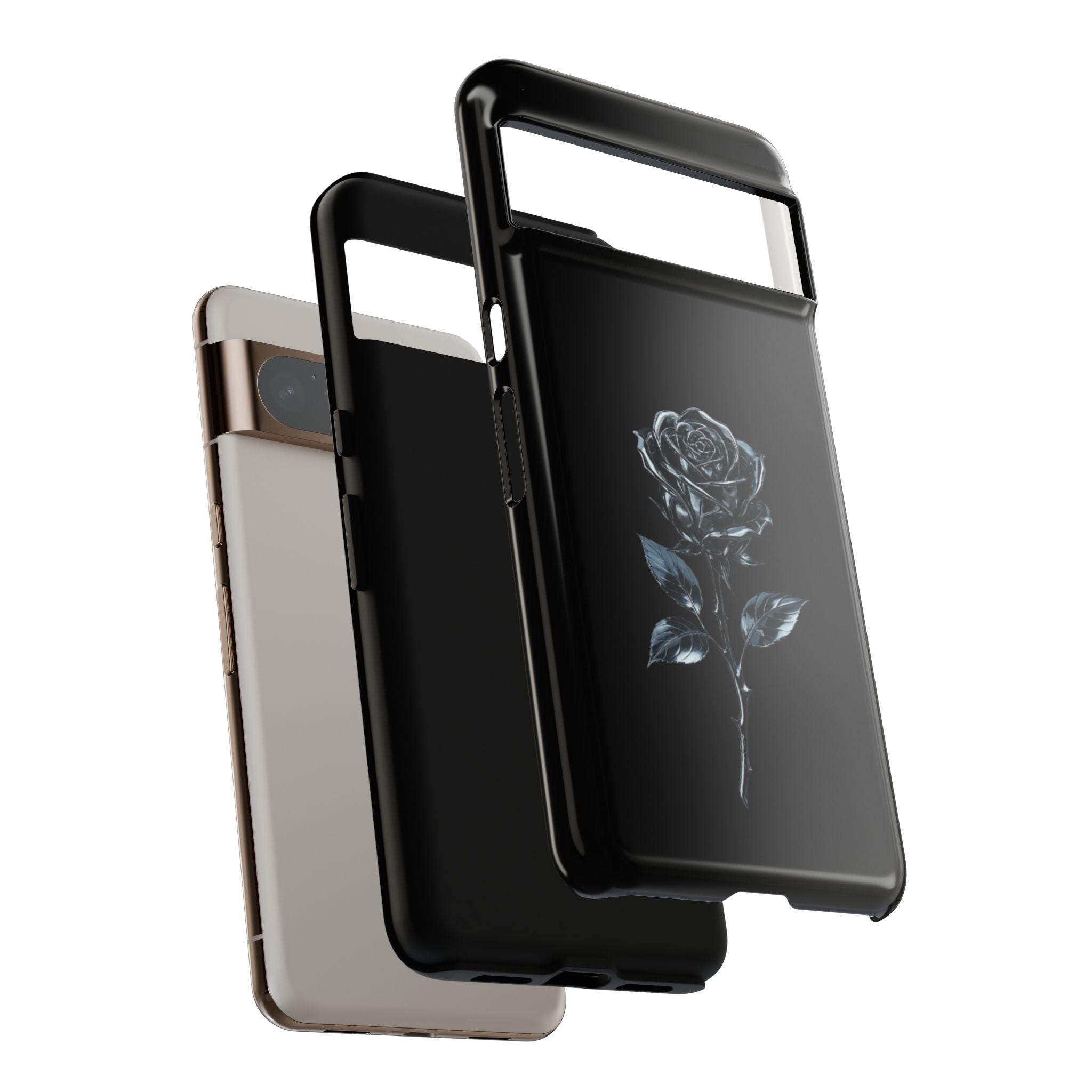 Metallic Rose Phone Case