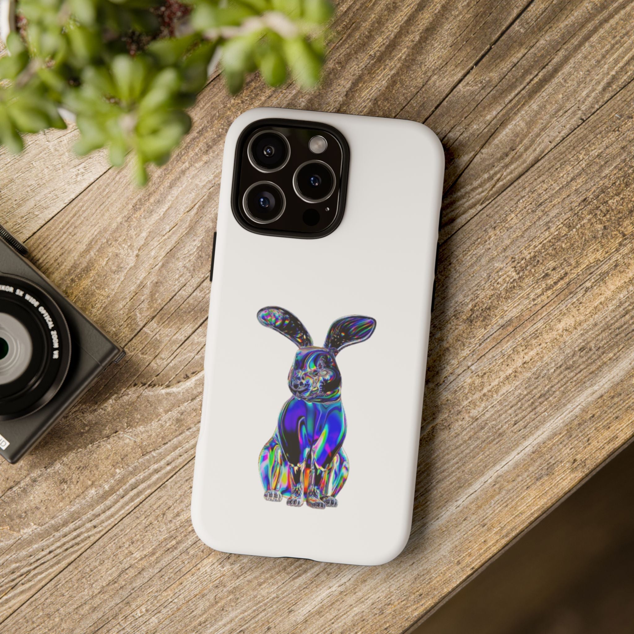 Holographic Bunny Phone Case