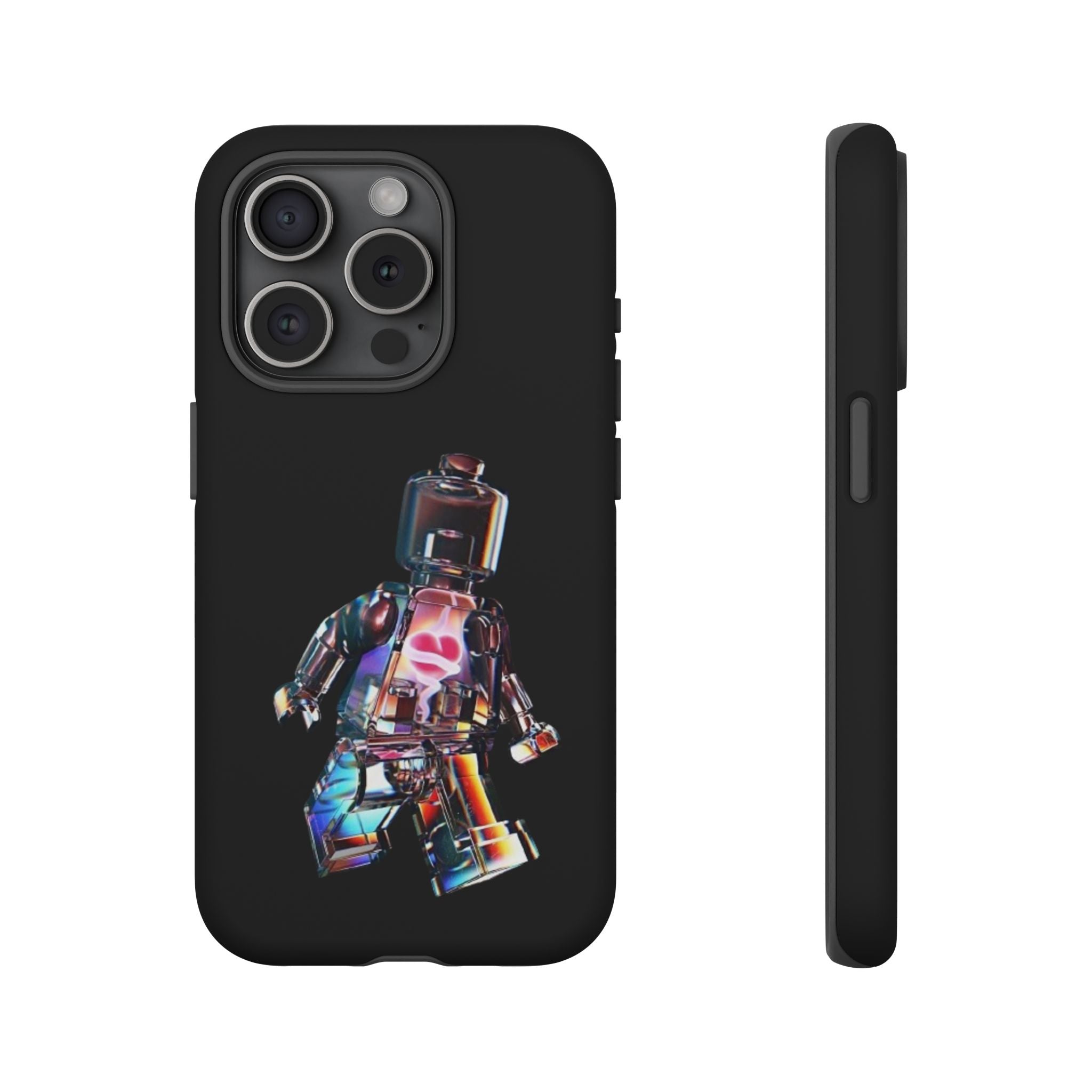 Holographic Brickman Phone Case