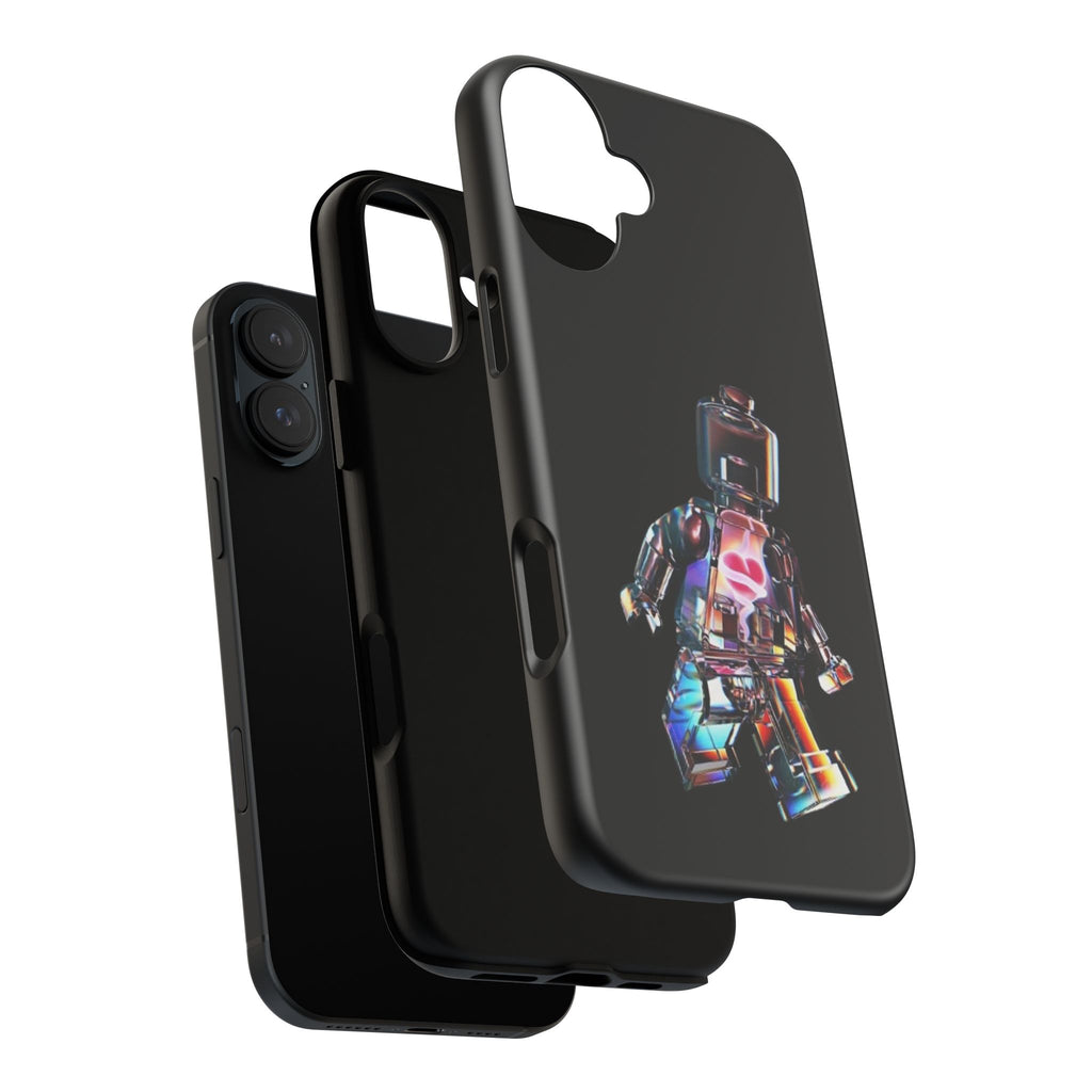Holographic Brickman Phone Case