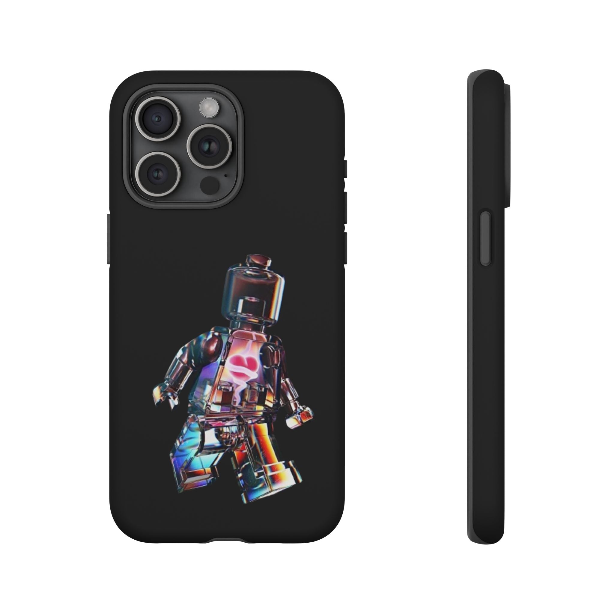Holographic Brickman Phone Case