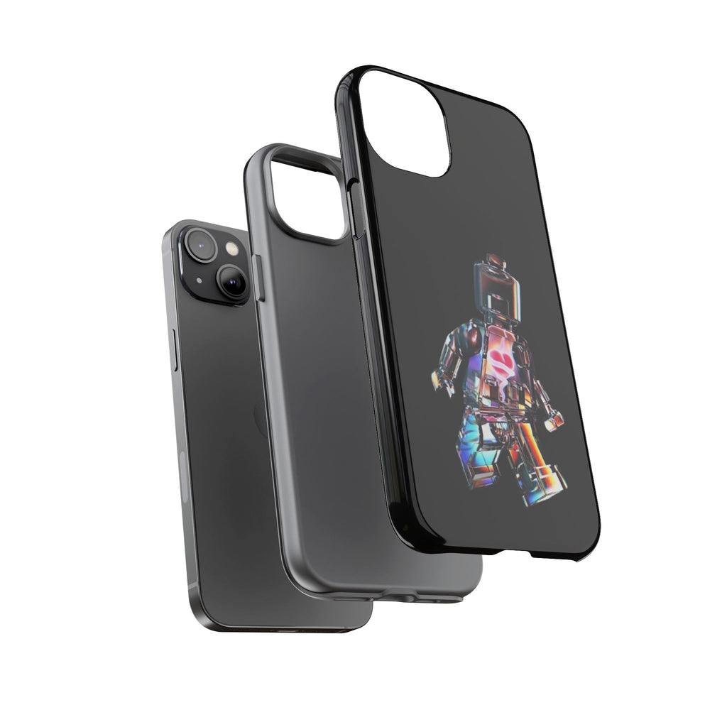 Holographic Brickman Phone Case
