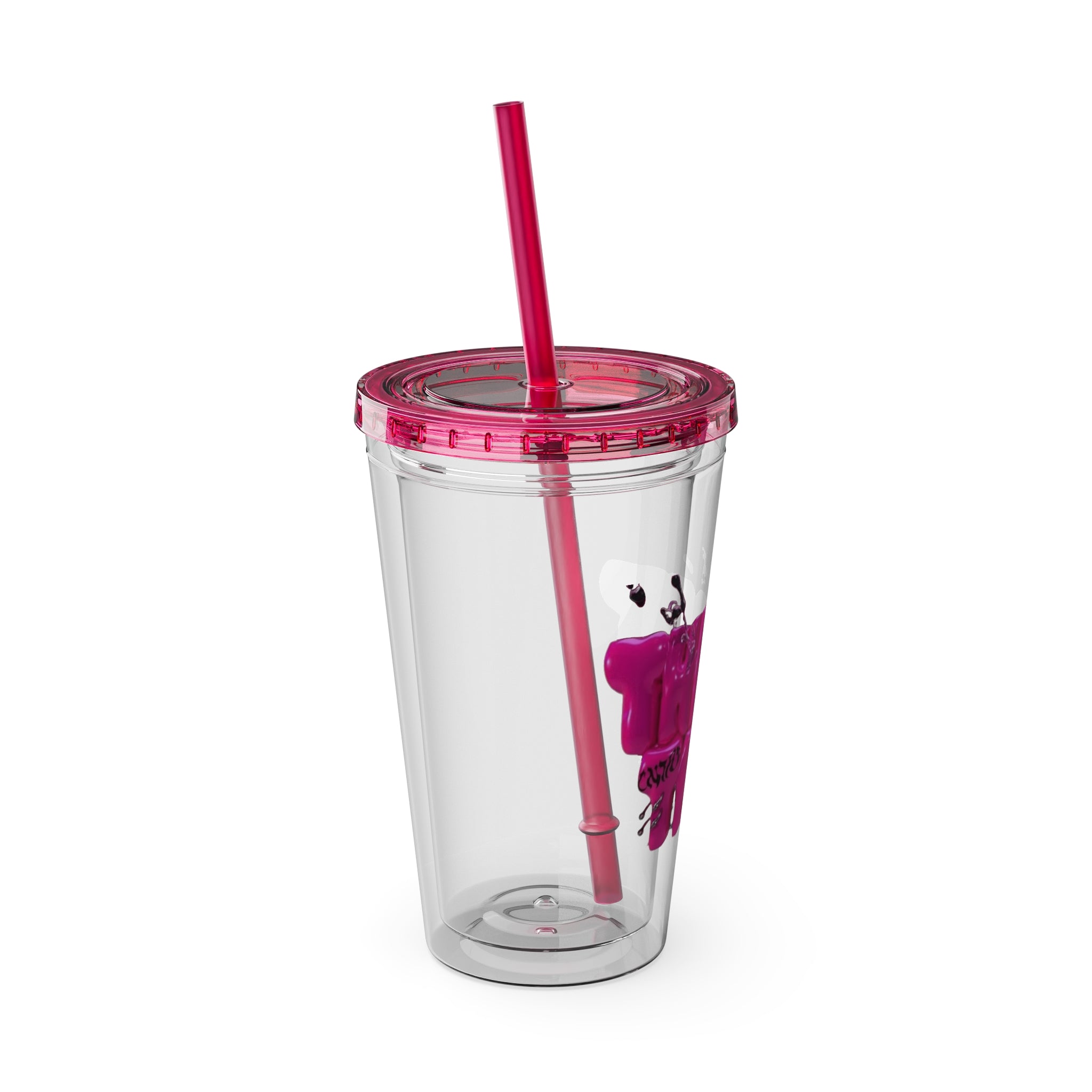 Thirst Trap Tumbler with Straw, 16oz