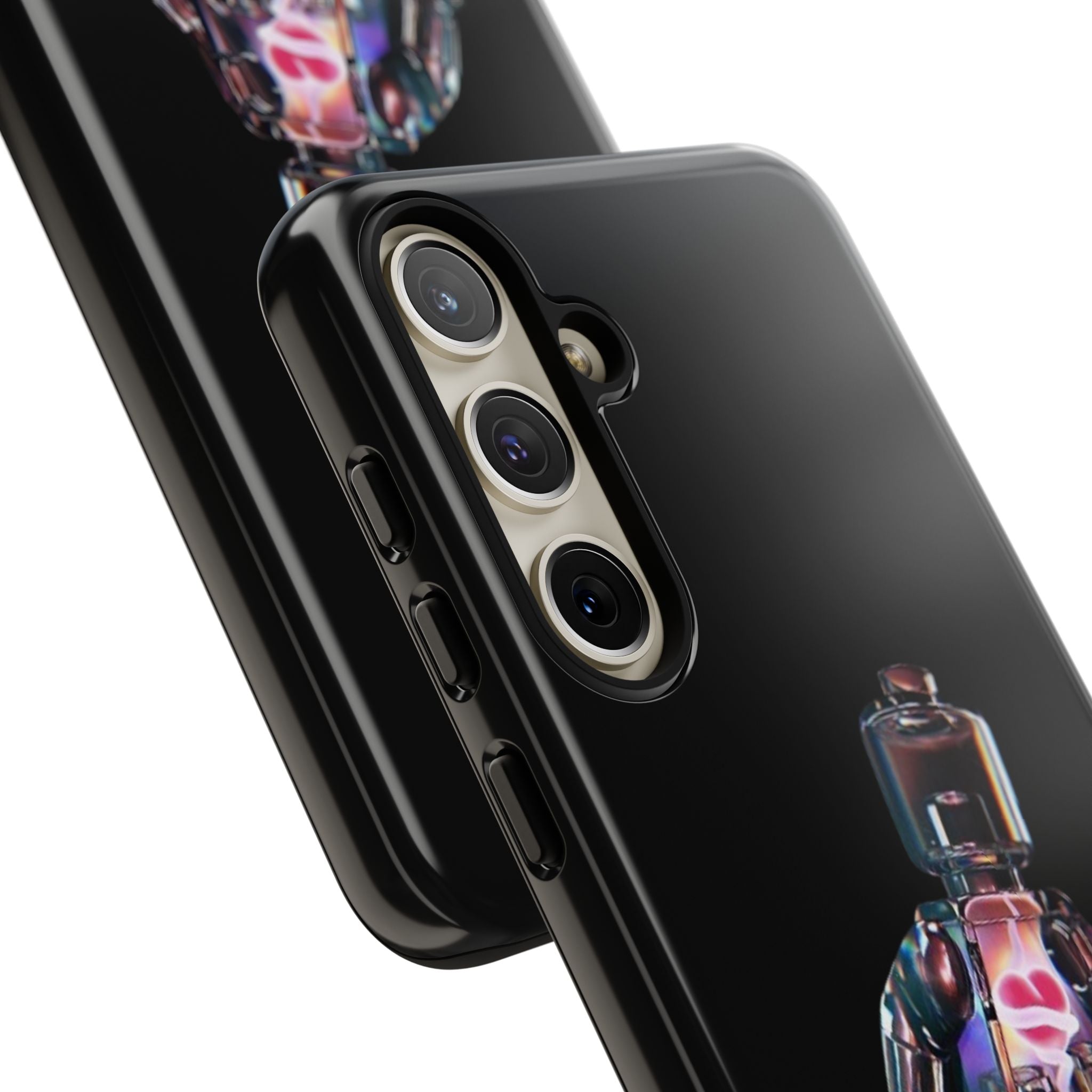 Holographic Brickman Phone Case