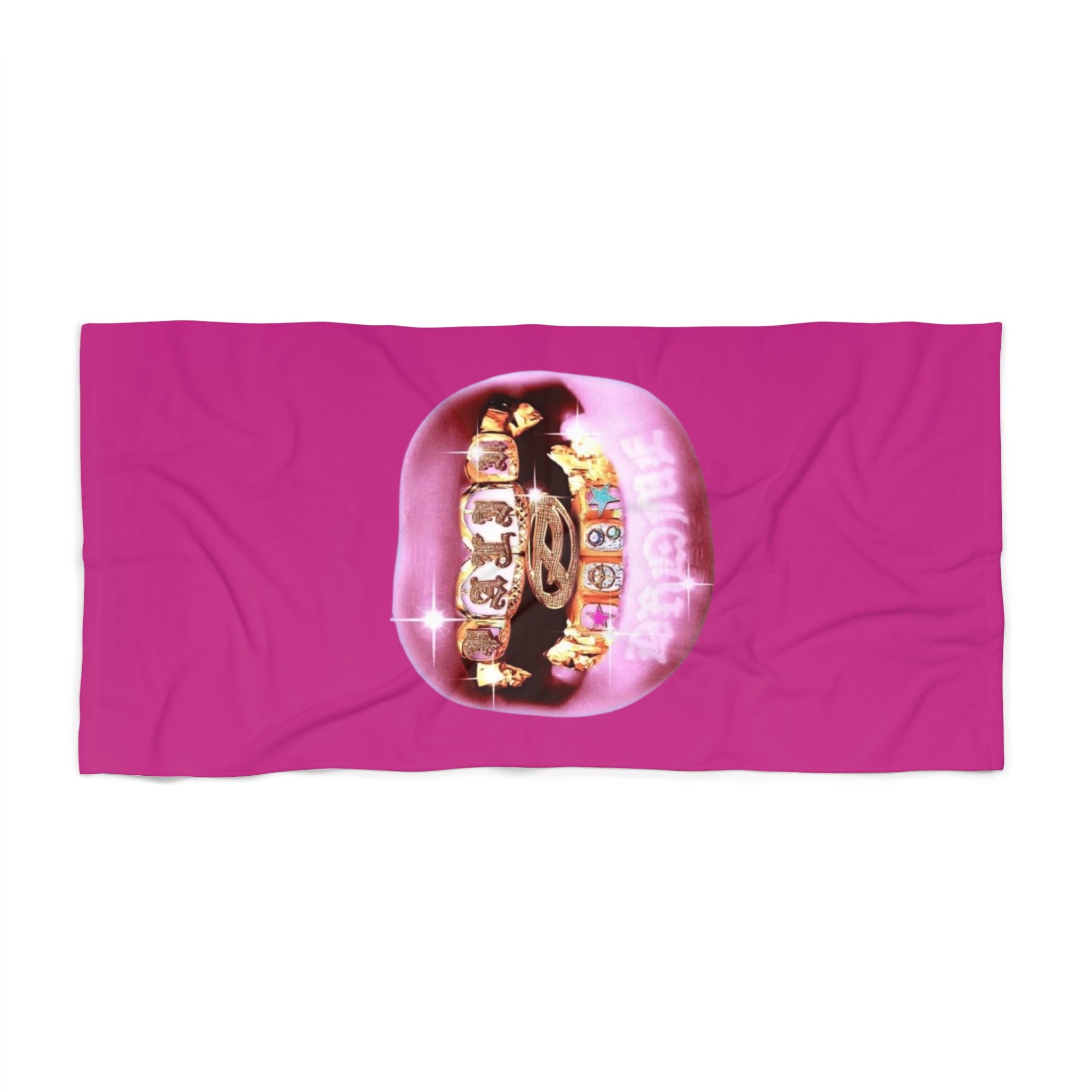Golden Kiss Beach Towel