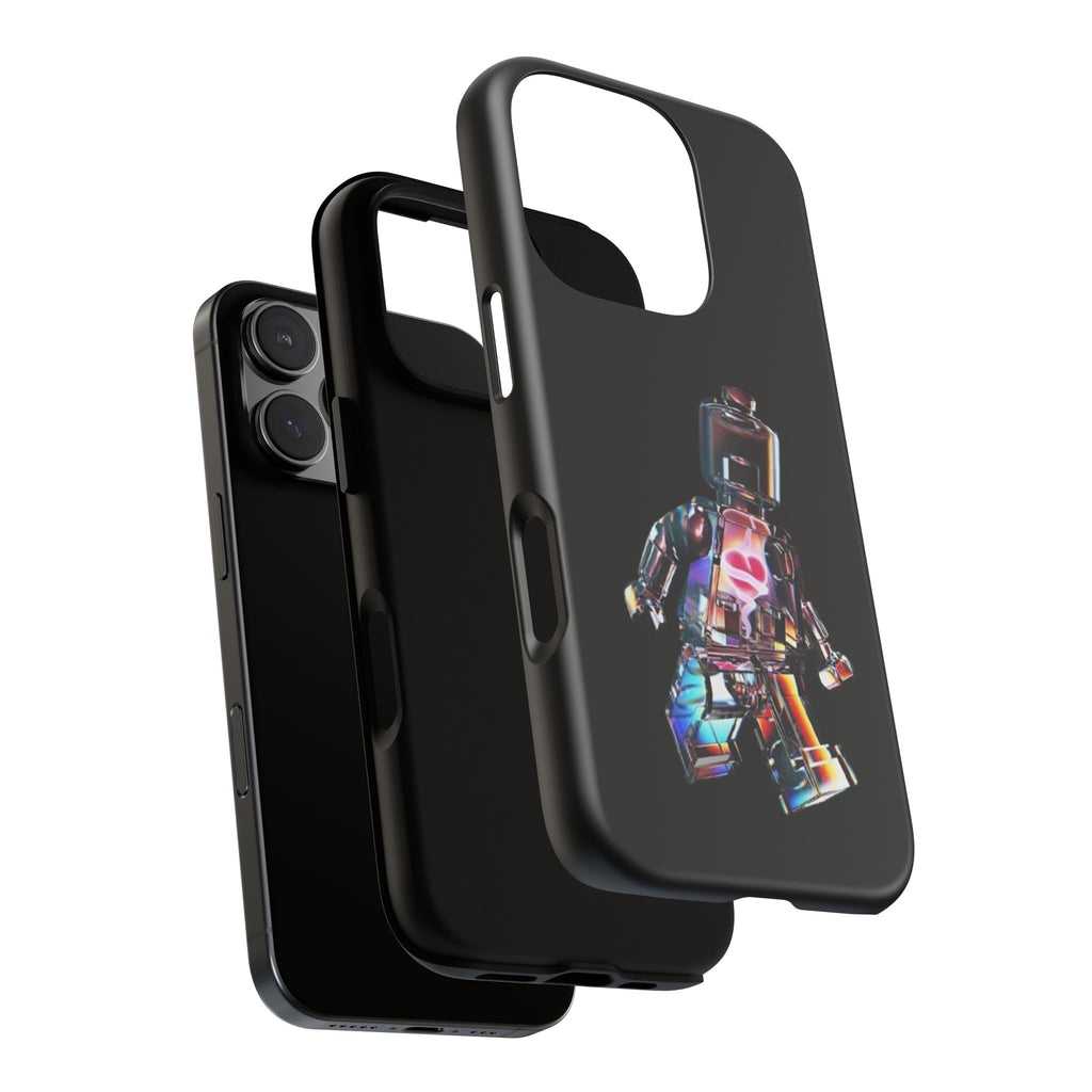 Holographic Brickman Phone Case
