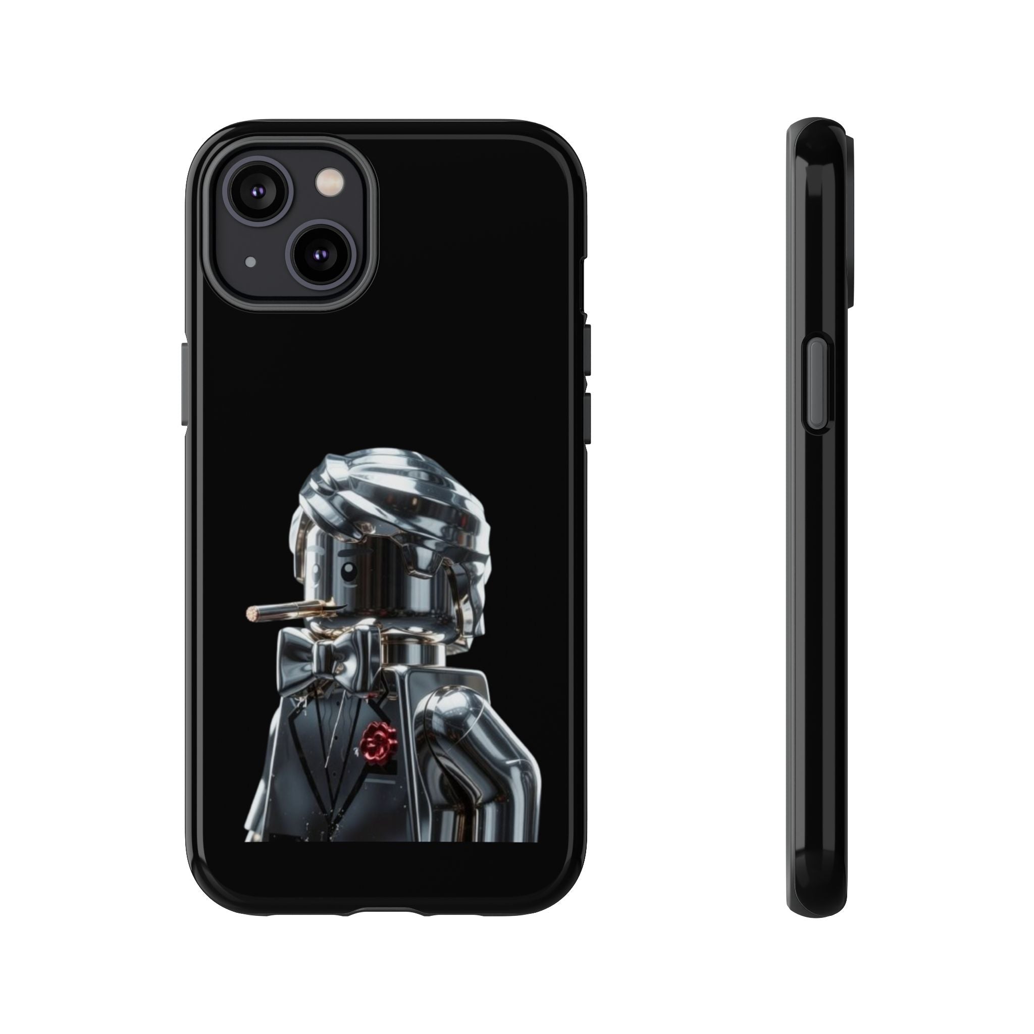 Shiny Brickman Phone Case