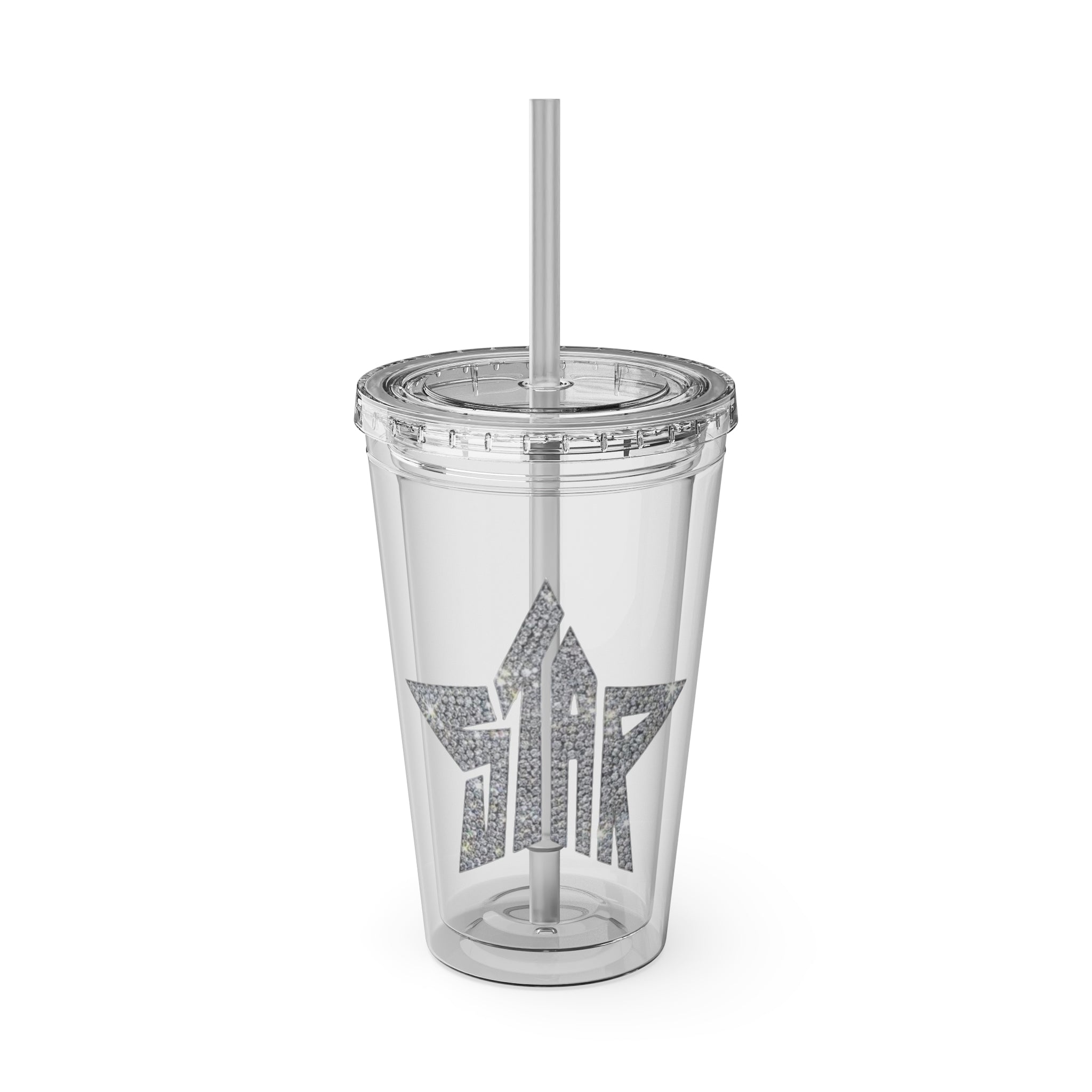 VVS Star Tumbler with Straw, 16oz